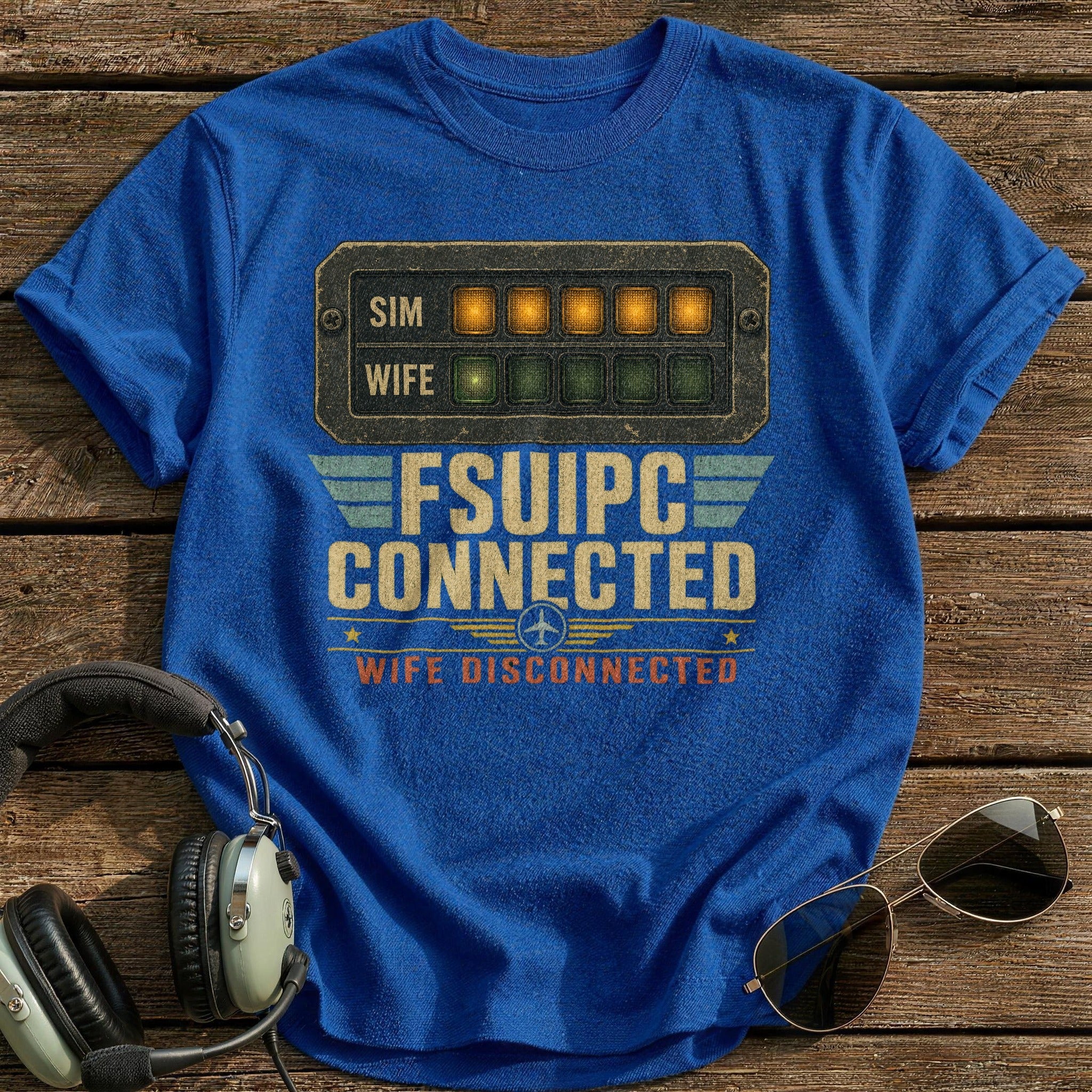 Fsuipc Connected T-Shirt - Royal