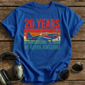 20 Being Awesome T-Shirt - Royal