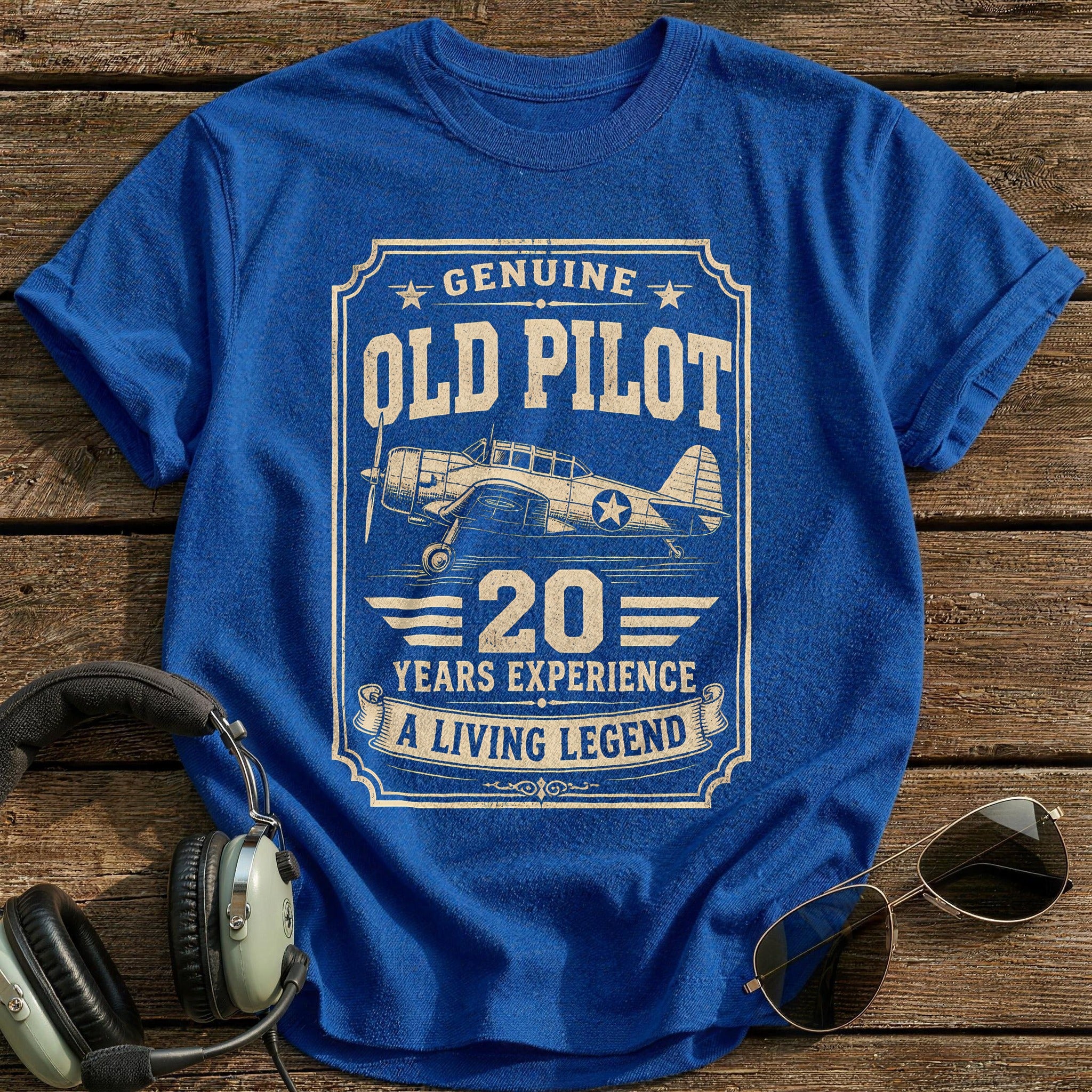 20 Living Legend T-Shirt - Royal