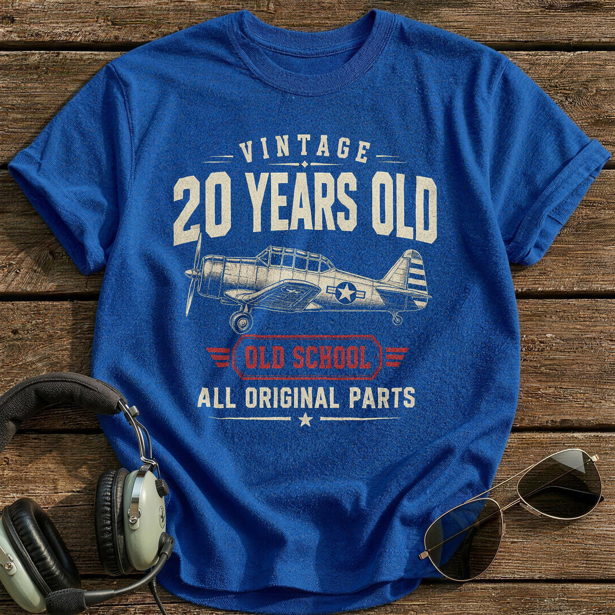 20 Original Parts T-Shirt - Royal
