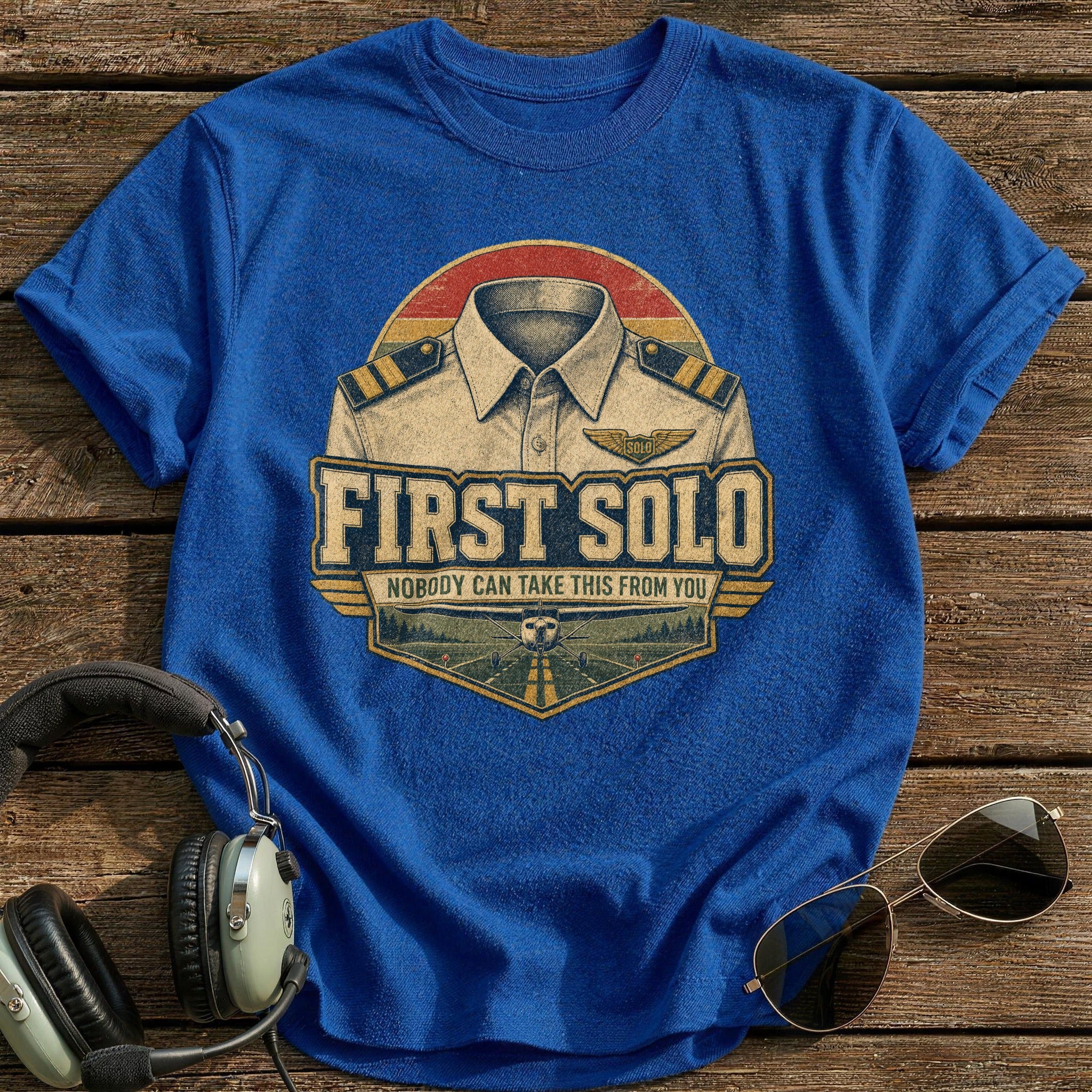 First Solo T-Shirt - Royal