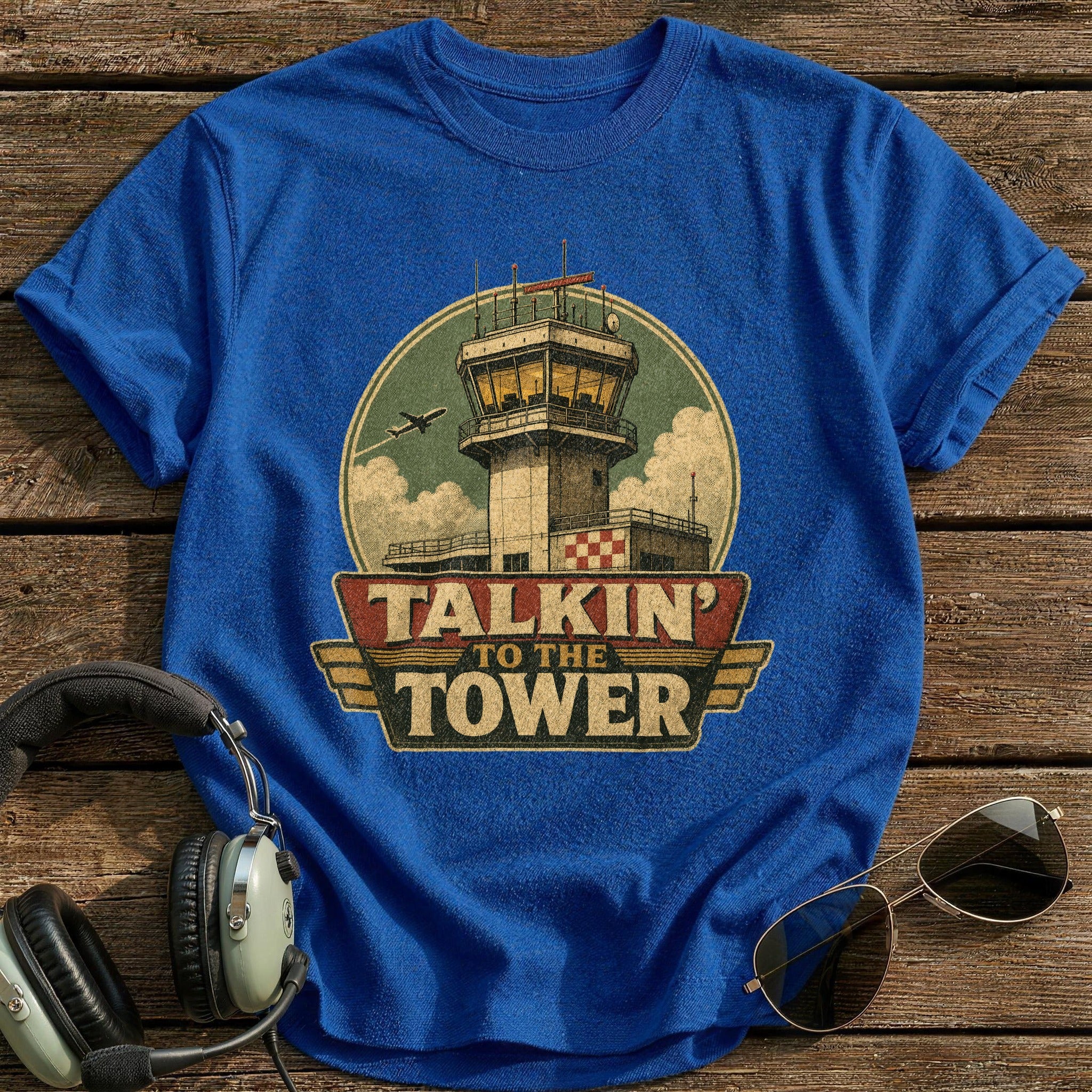 Talkin' to the Tower T-Shirt - Royal