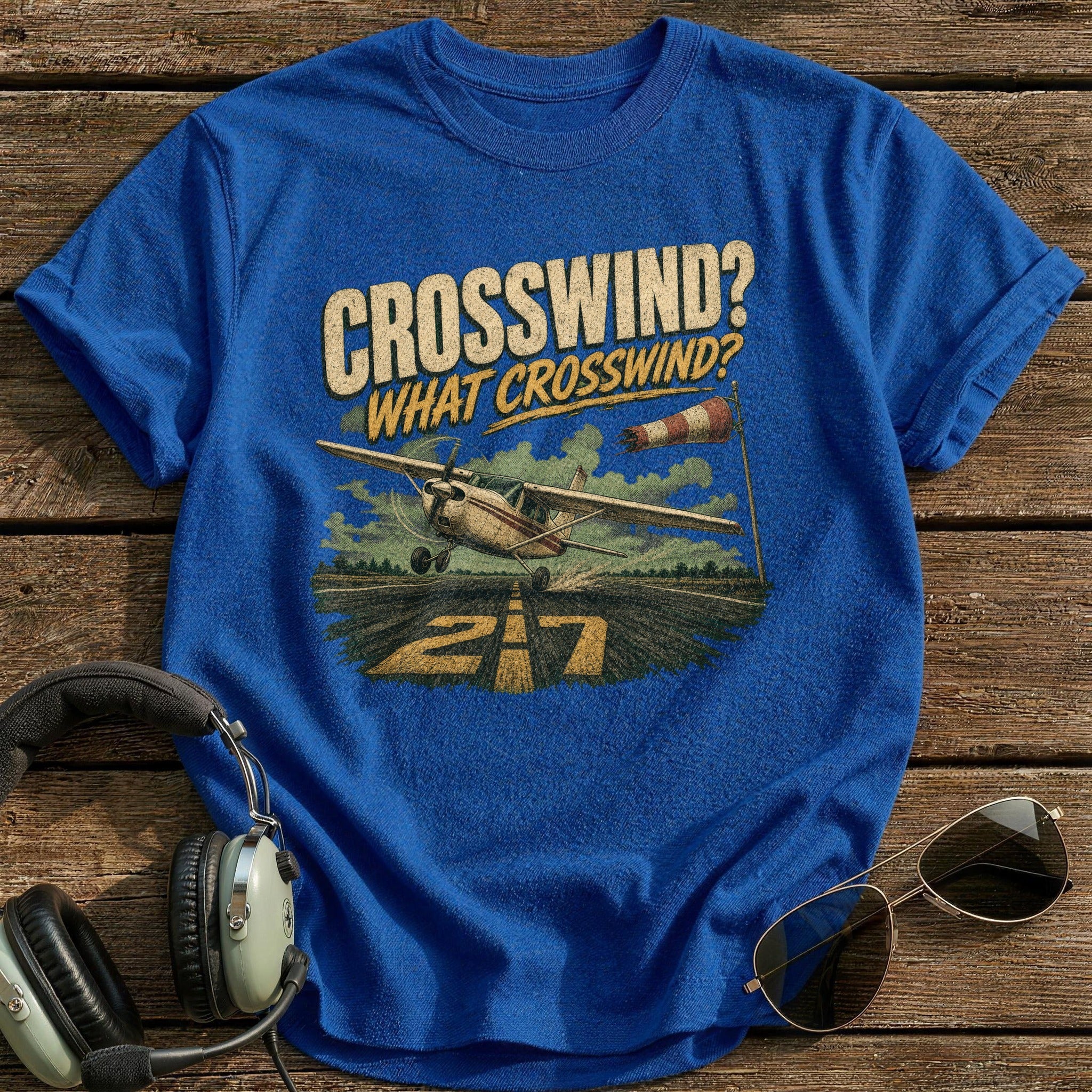 Crosswind What Crosswind T-Shirt - Royal