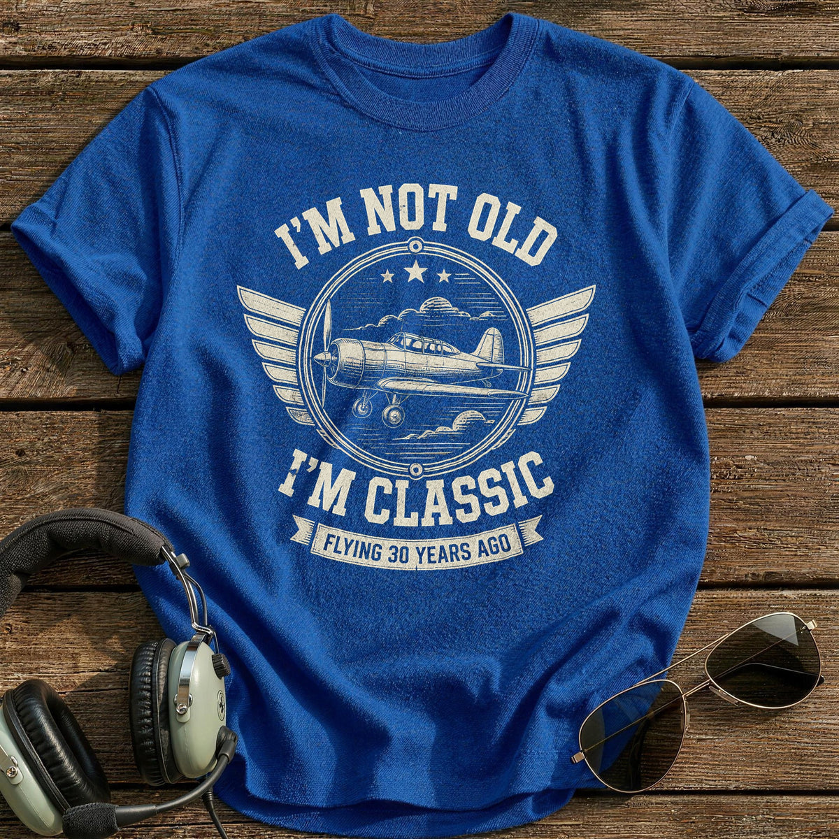 30 Im Classic T-Shirt - Royal