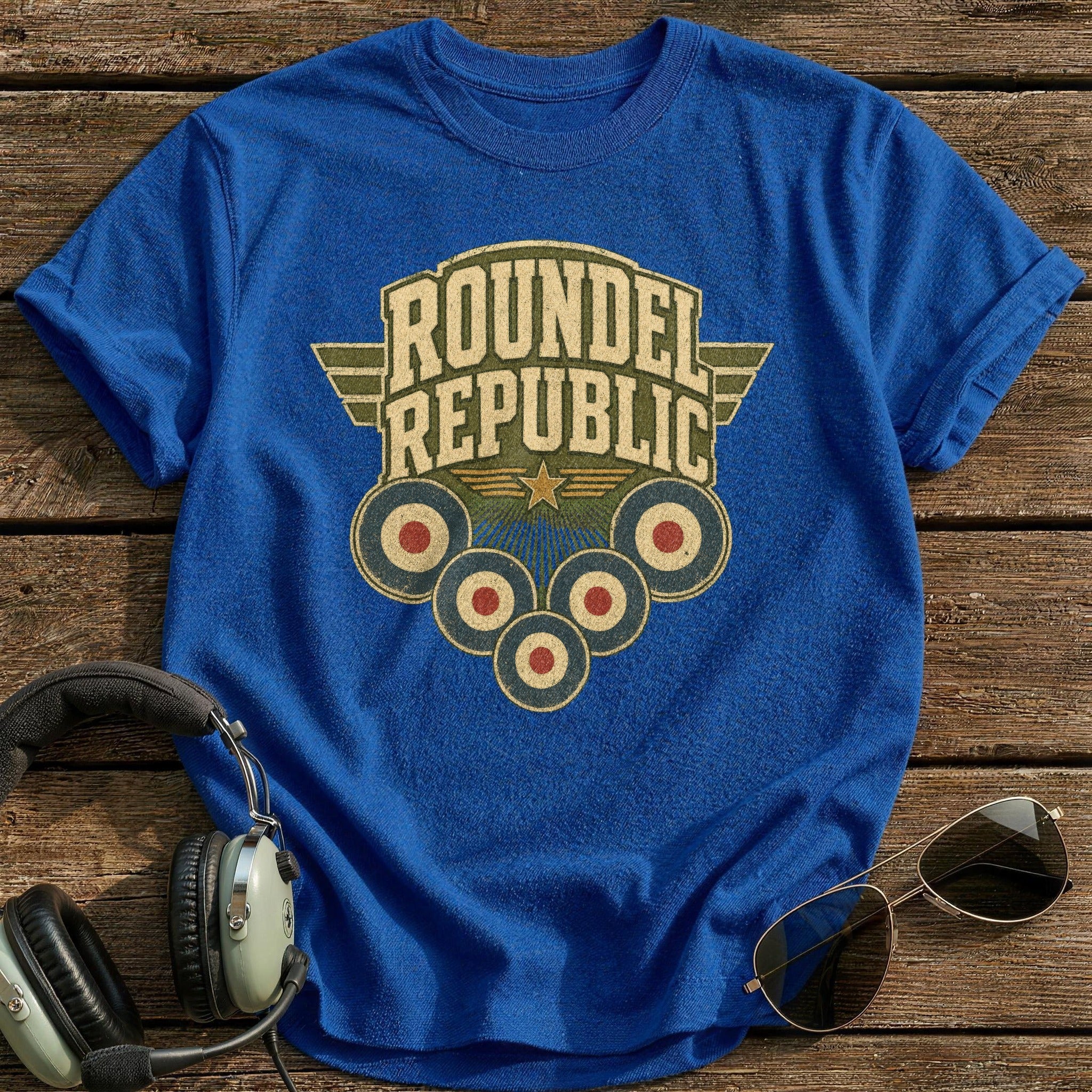 Roundel Republic T-Shirt - Royal