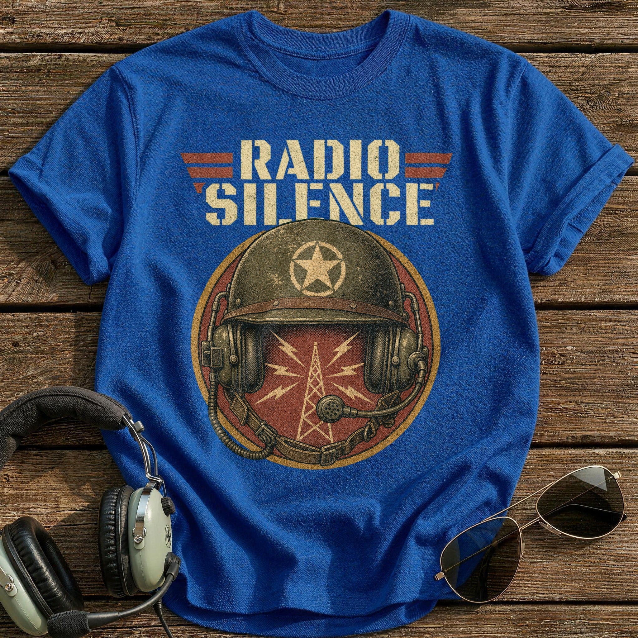 Radio Silence T-Shirt - Royal