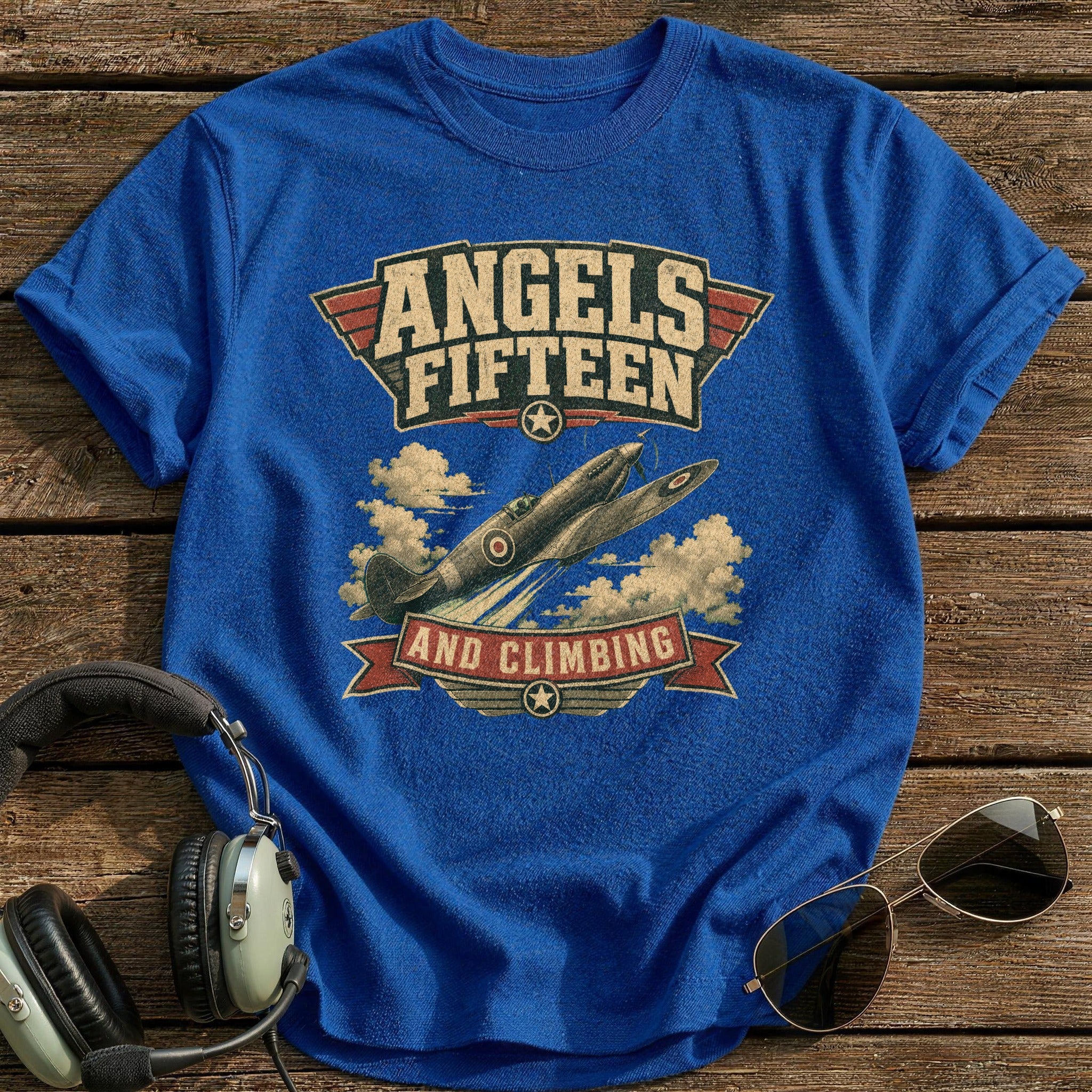 Angels Fifteen T-Shirt - Royal