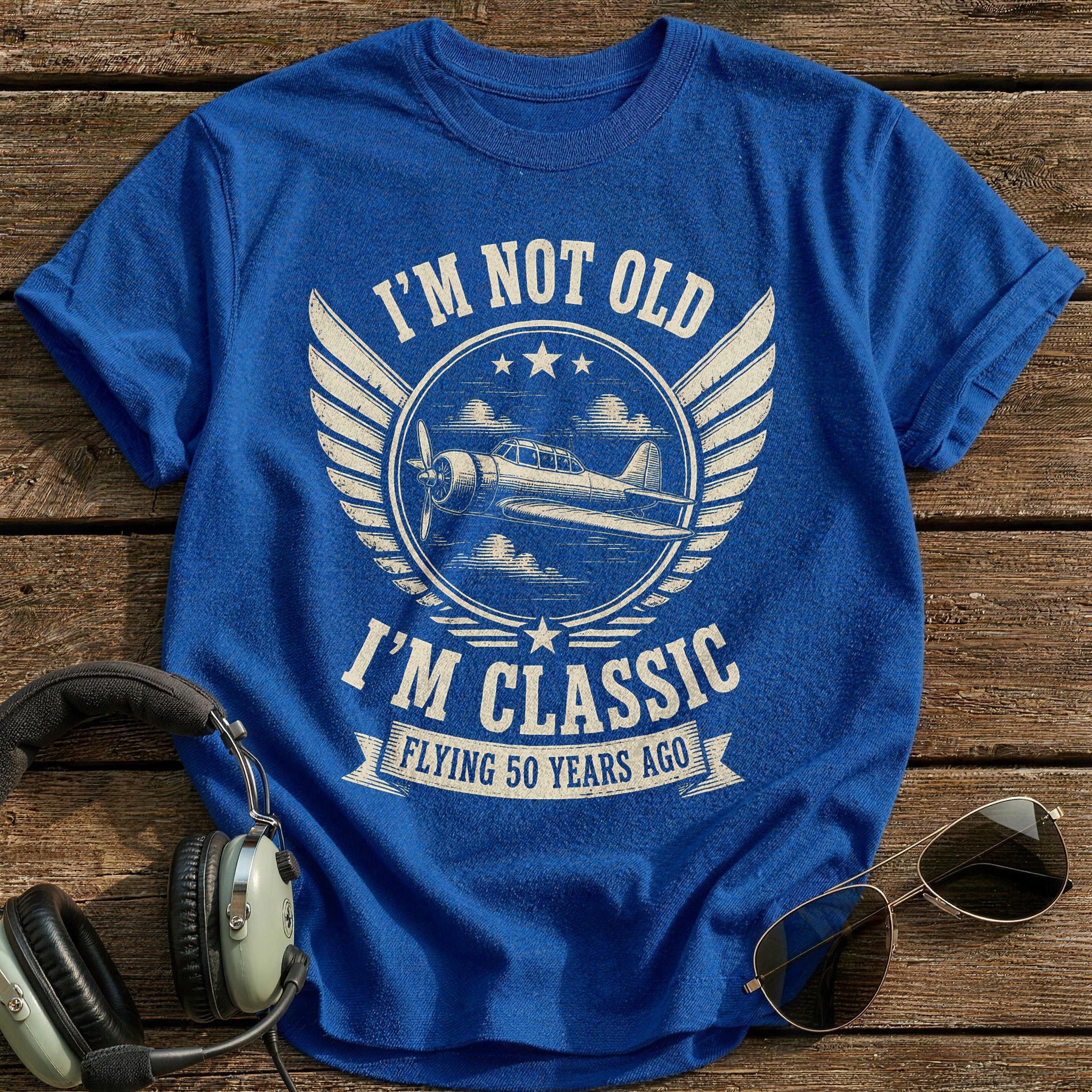 50 Im Classic T-Shirt - Royal