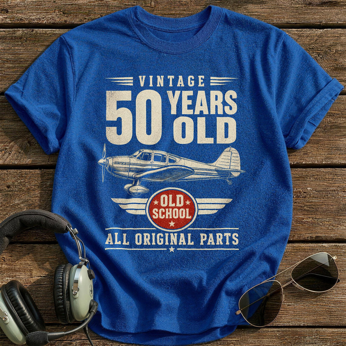 50 Original Parts T-Shirt - Royal