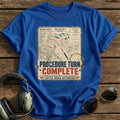 Procedure Turn Complete T-Shirt - Royal