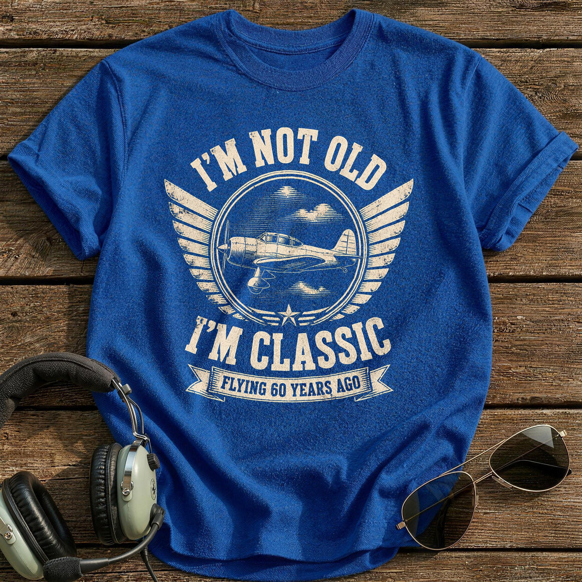 60 Im Classic T-Shirt - Royal