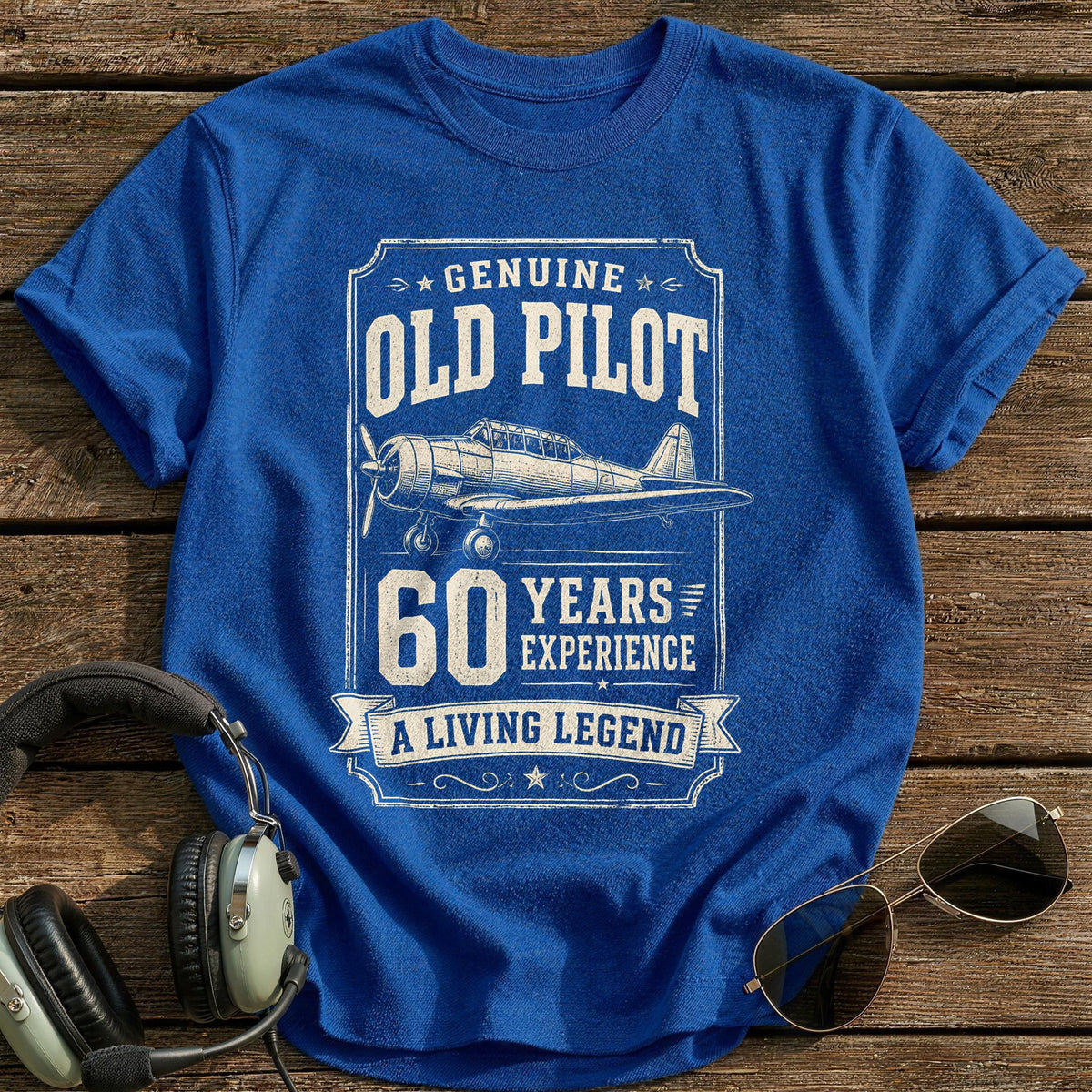 60 Living Legend T-Shirt - Royal