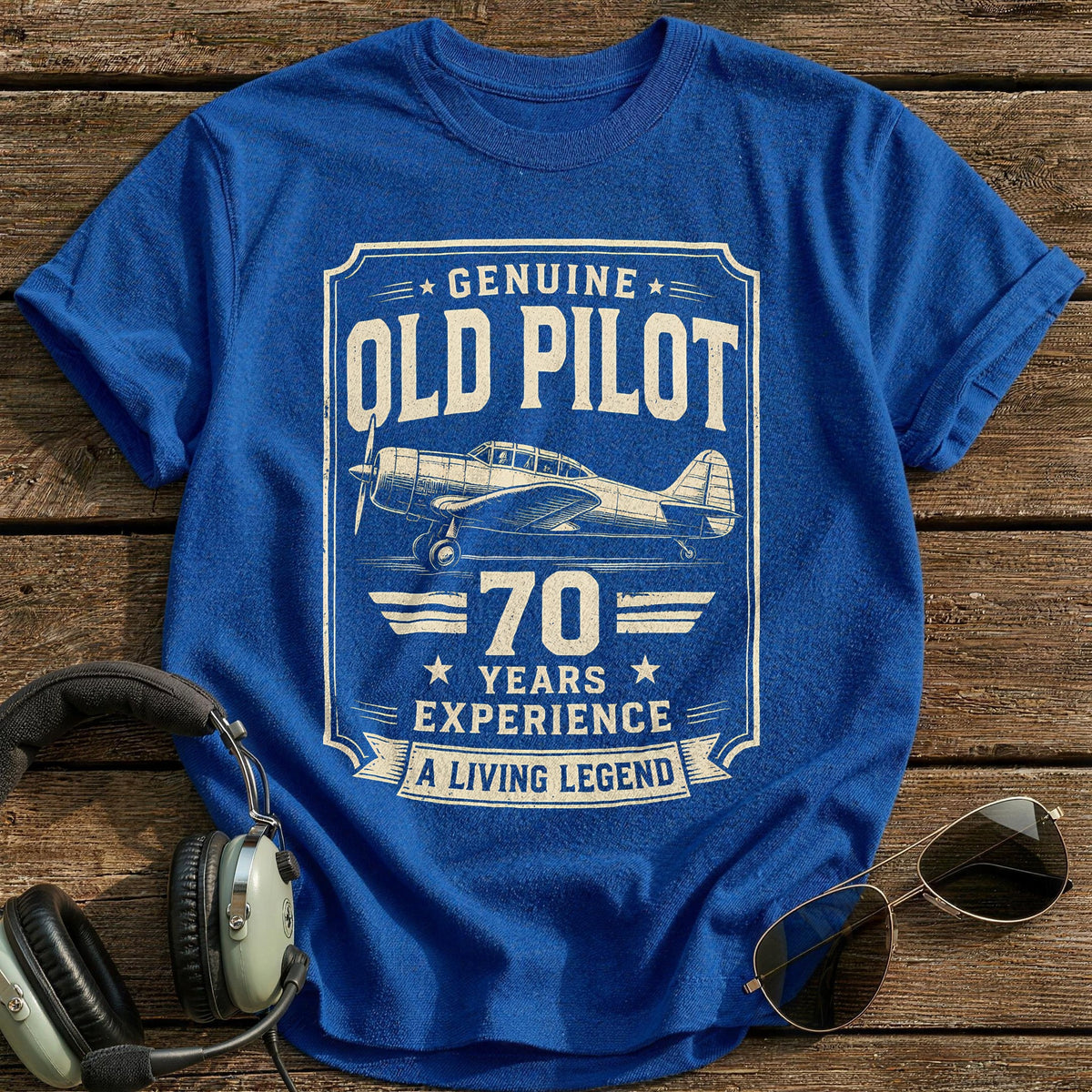 70 Living Legend T-Shirt - Royal