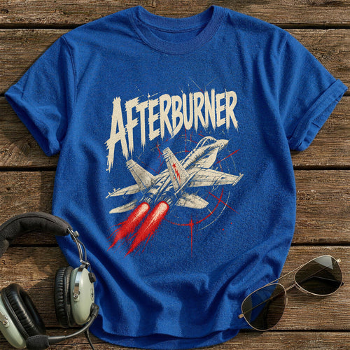 Afterburner Grunge 29 T-Shirt - Royal