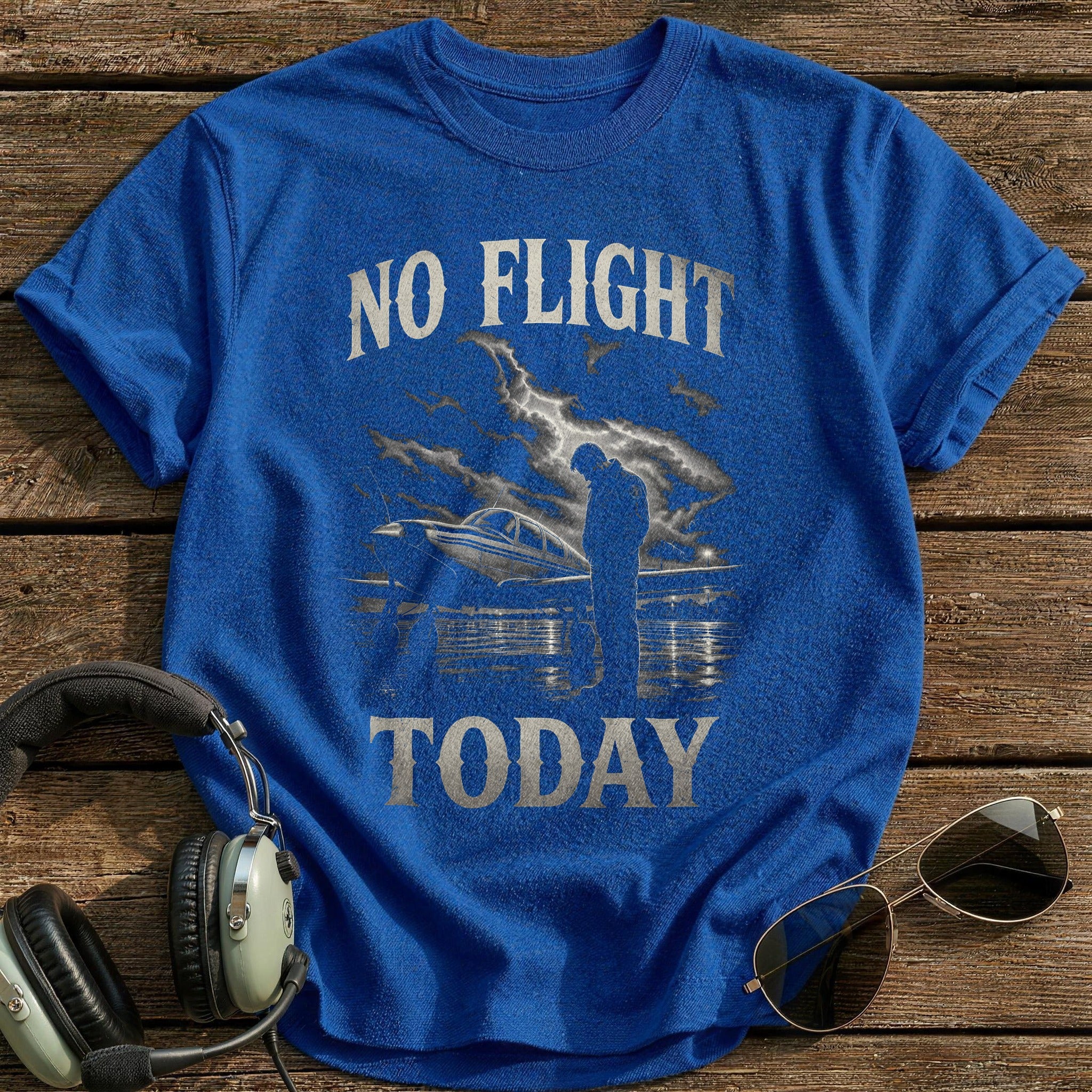 Airbrush No Flight Today 96 - Royal