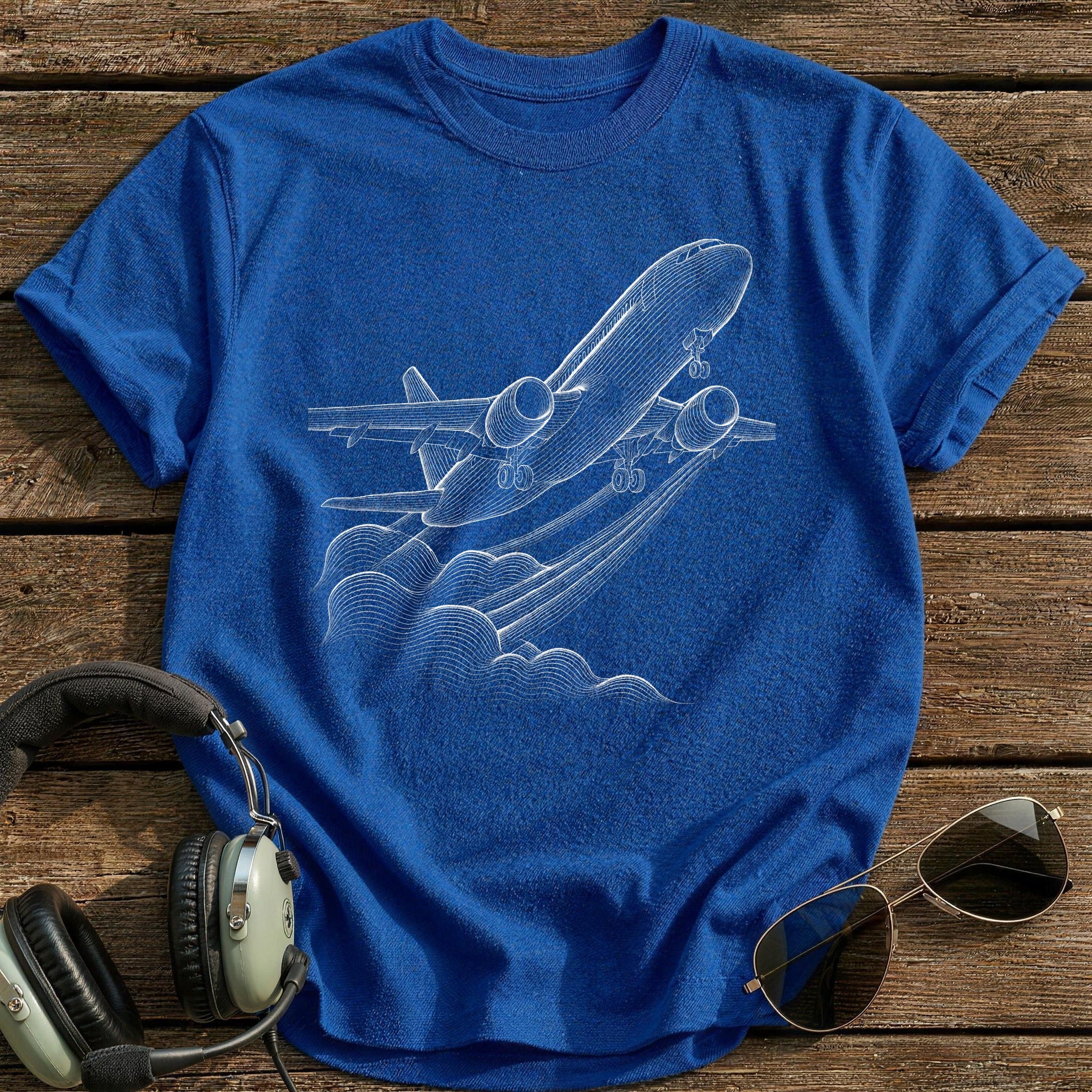 Airliner 24 T-Shirt - Royal