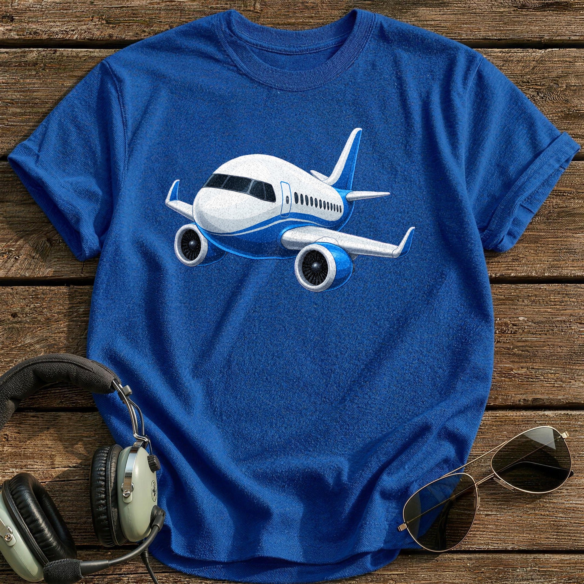 Airliner 98 T-Shirt - Royal