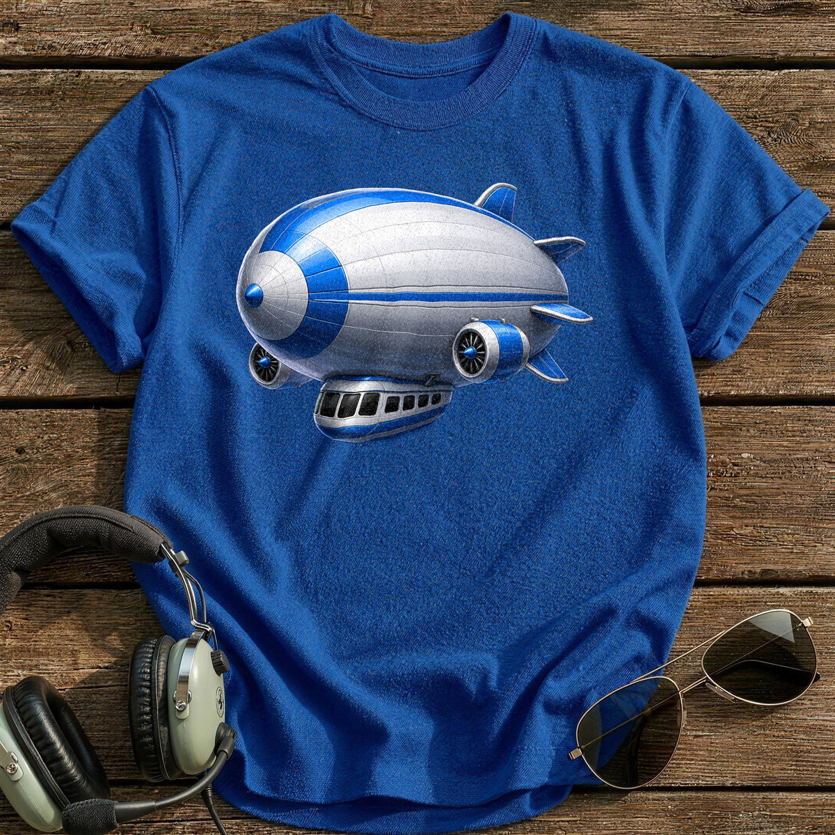 Airship 35 T-Shirt - Royal