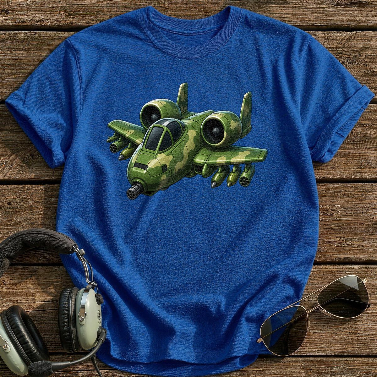 Attack Jet 40 T-Shirt - Royal