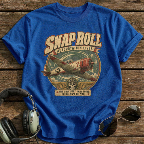Autorotation Lives T-Shirt - Royal