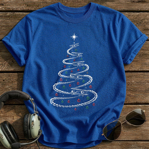 Biplane Smoke Tree 72 T-Shirt - Royal