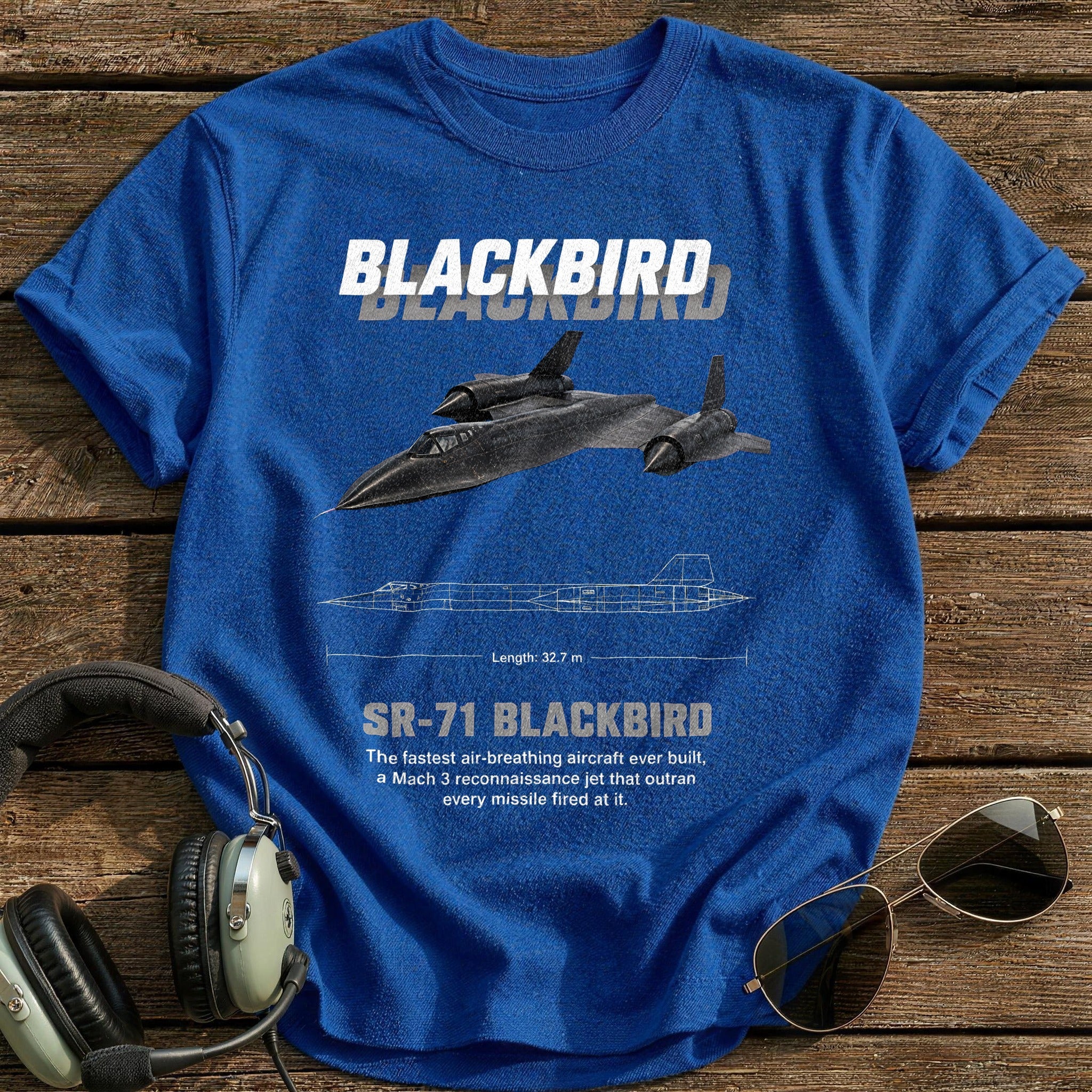 Blackbird 97 T-Shirt - Royal