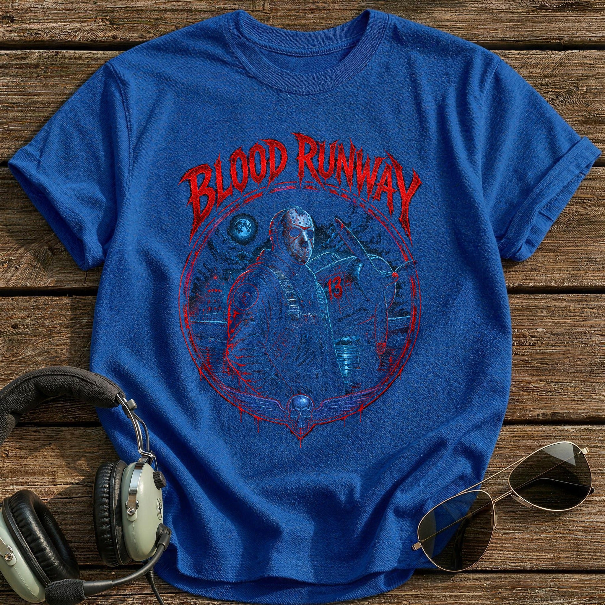 Blood Runway 14 T-Shirt - Royal