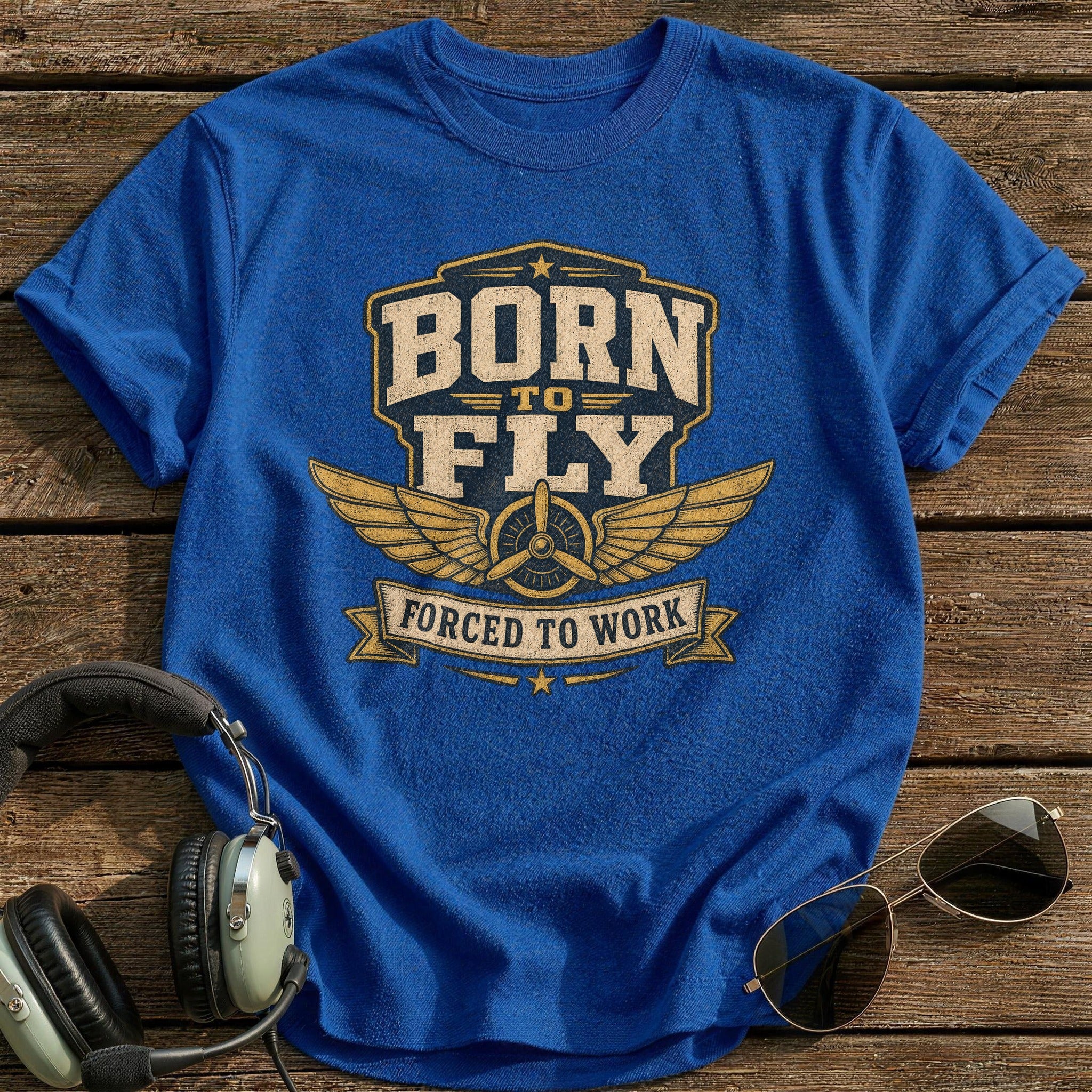 Born to Fly T-Shirt - Royal