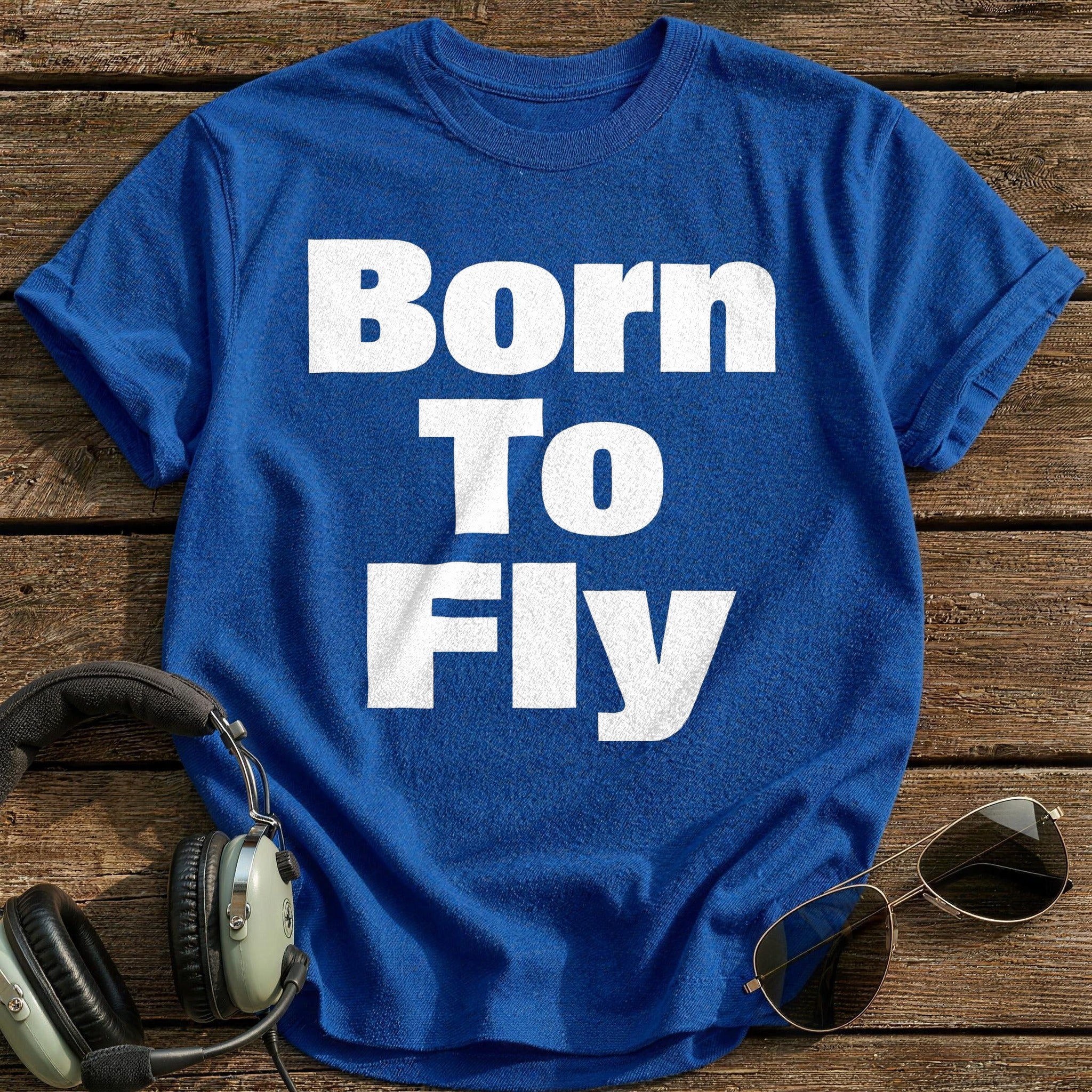 Born To Fly T-Shirt - Royal