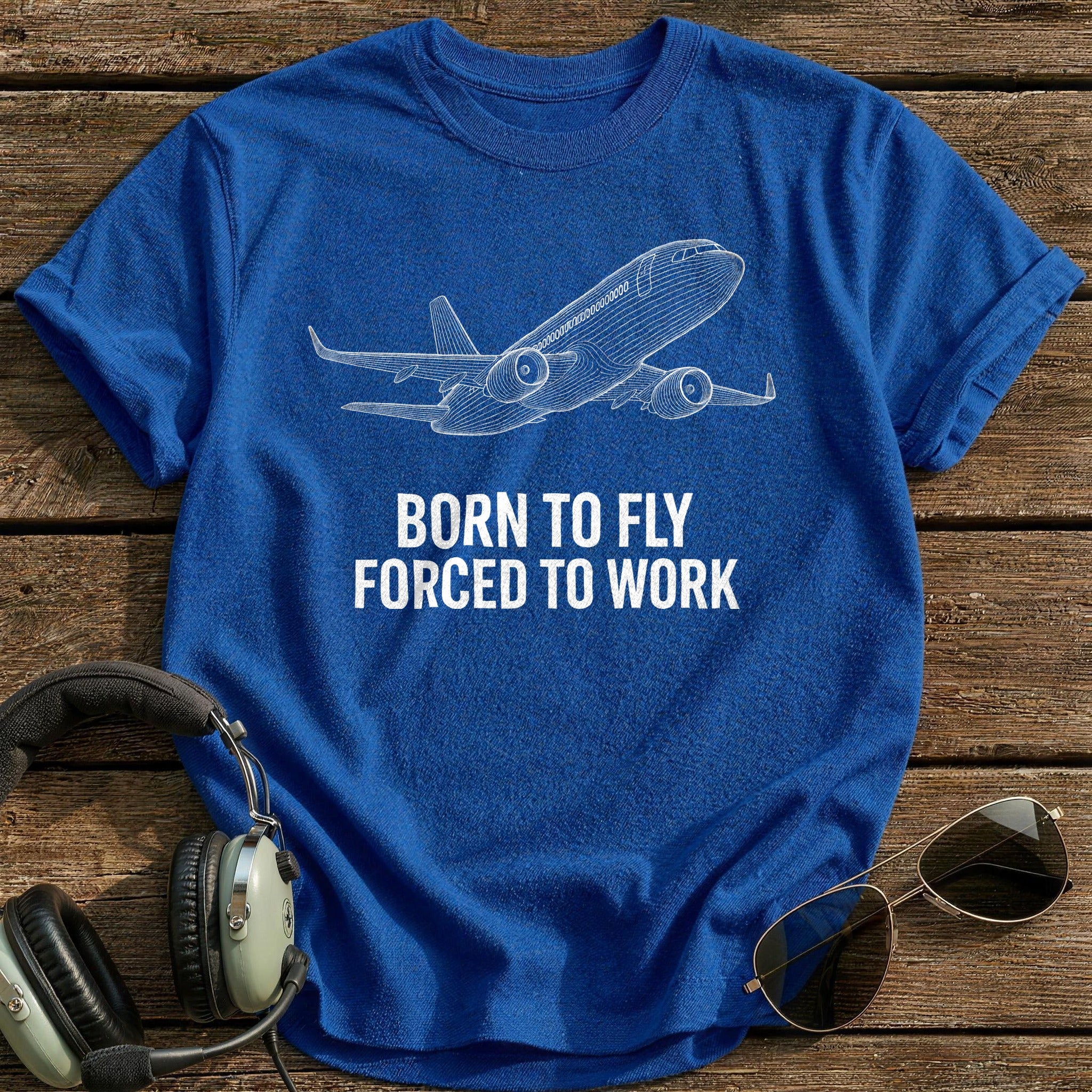 Born To Fly 78 T-Shirt - Royal