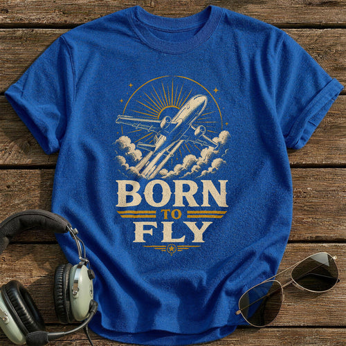 Born To Fly 88 T-Shirt - Royal