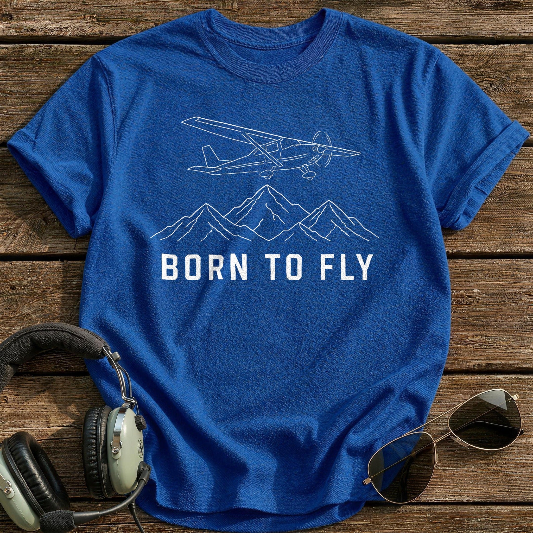 Born To Fly 99 T-Shirt - Royal