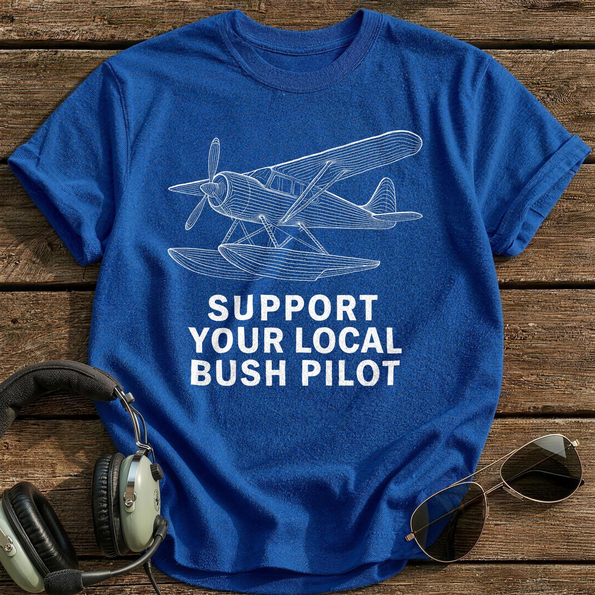 Bush Pilot 97 T-Shirt - Royal