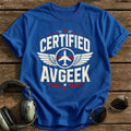 Certified Avgeek T-Shirt - Royal