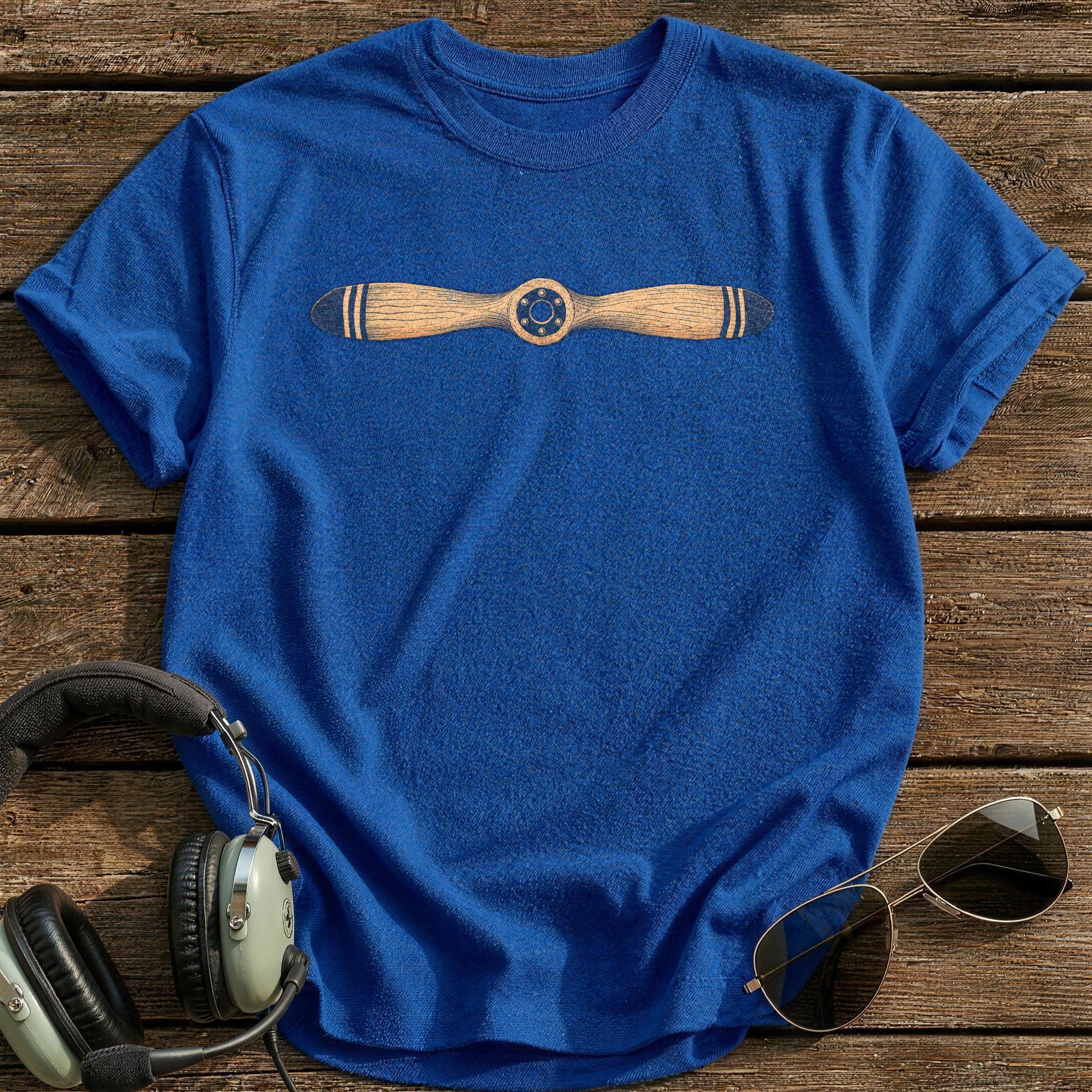 Clear Prop T-Shirt - Royal