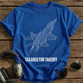 Cleared Takeoff 31 T-Shirt - Royal