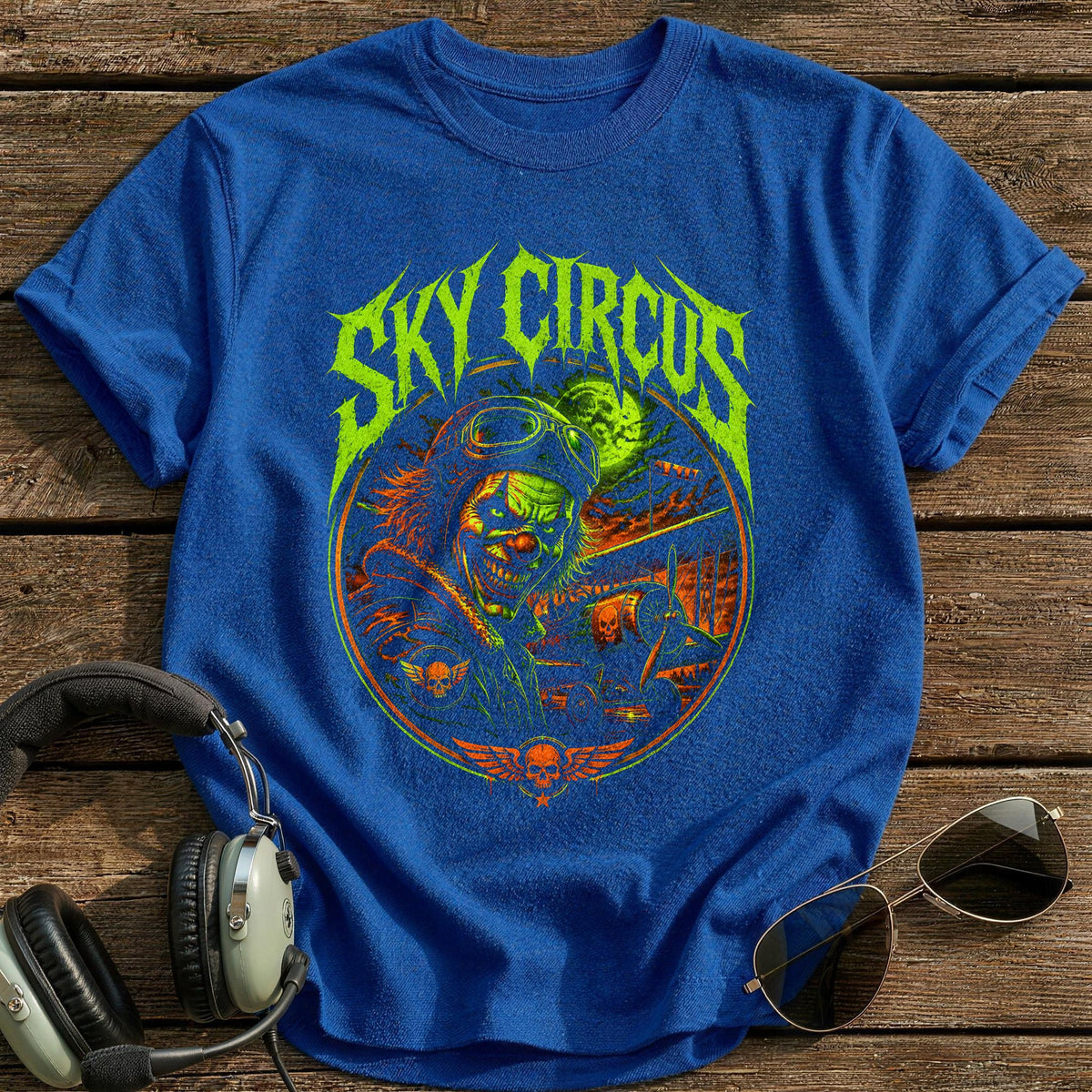Clown Metal 53 T-Shirt - Royal
