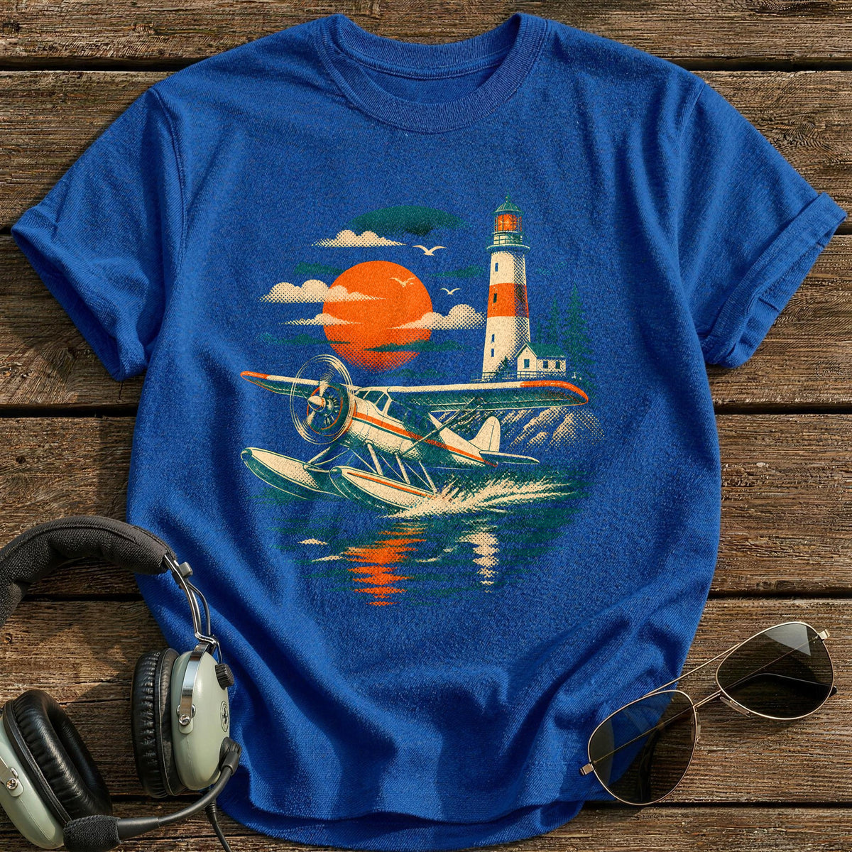 Coastal Amphibian T-Shirt - Royal