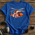 Coastguardheli 45 T-Shirt - Royal