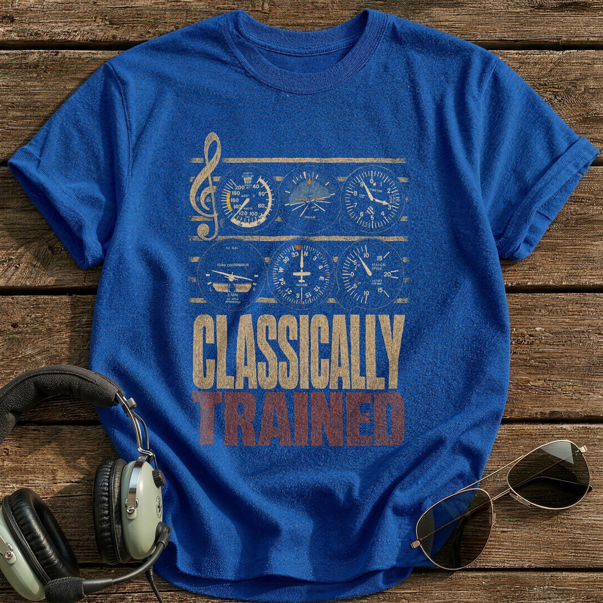 Cockpit Calibrated T-Shirt - Royal