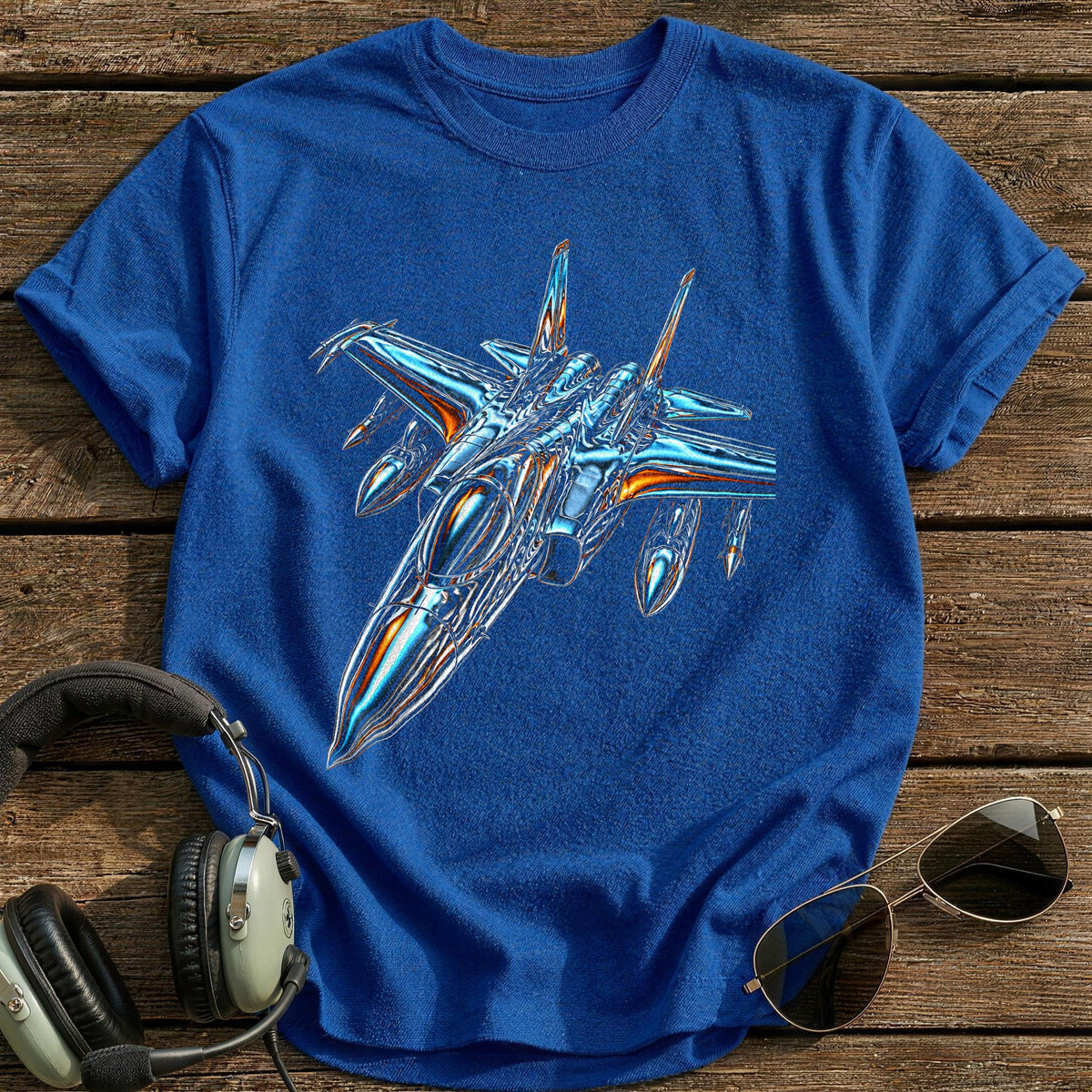 Crystal Climb Formation T-Shirt - Royal
