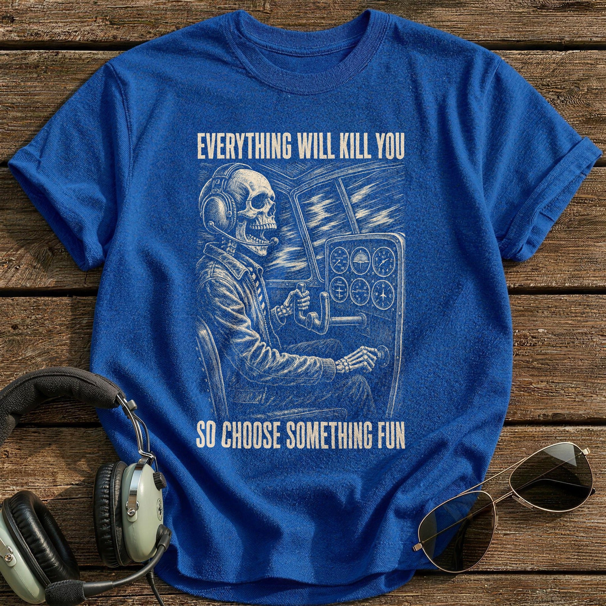 Dial Discipline T-Shirt - Royal