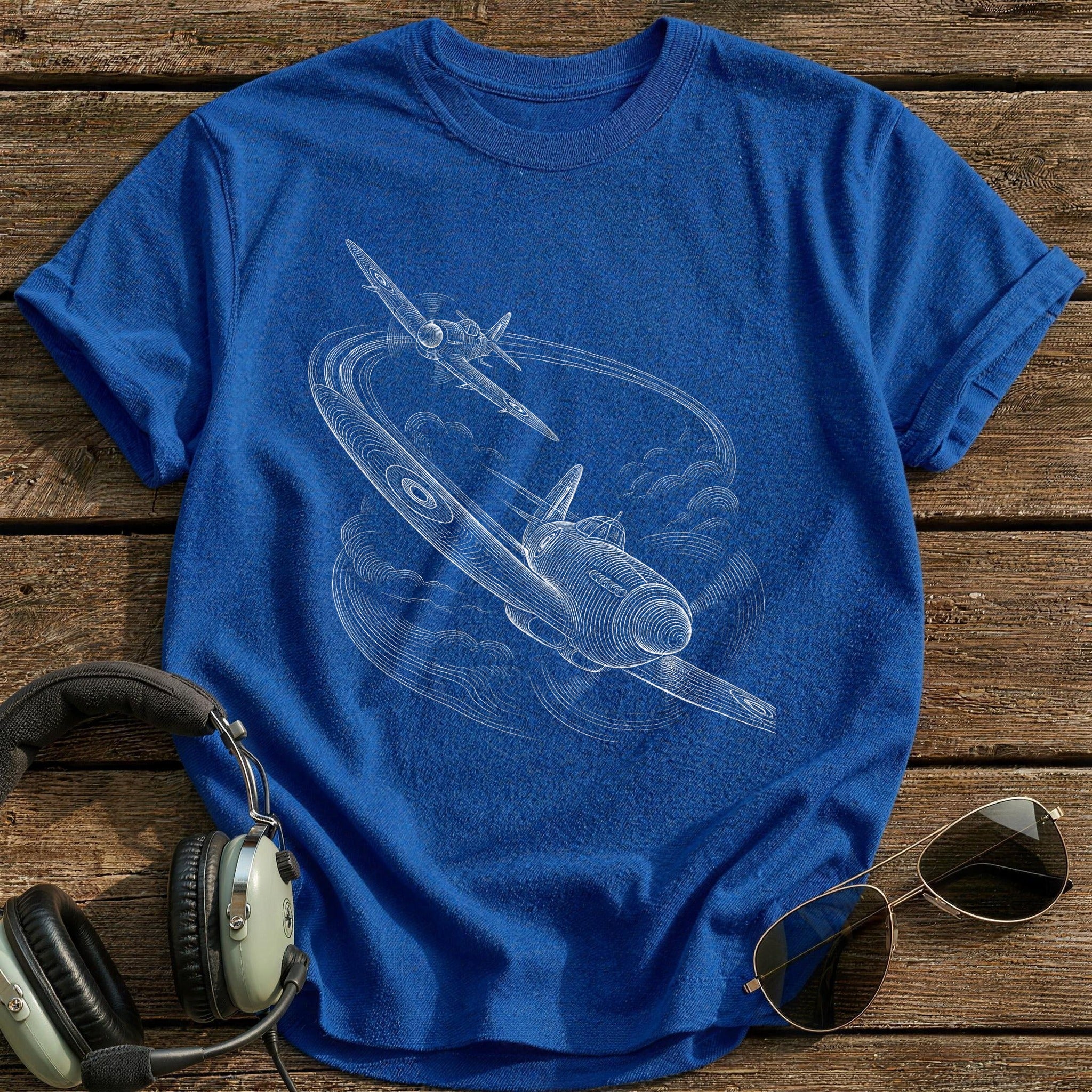 Dogfight 24 T-Shirt - Royal