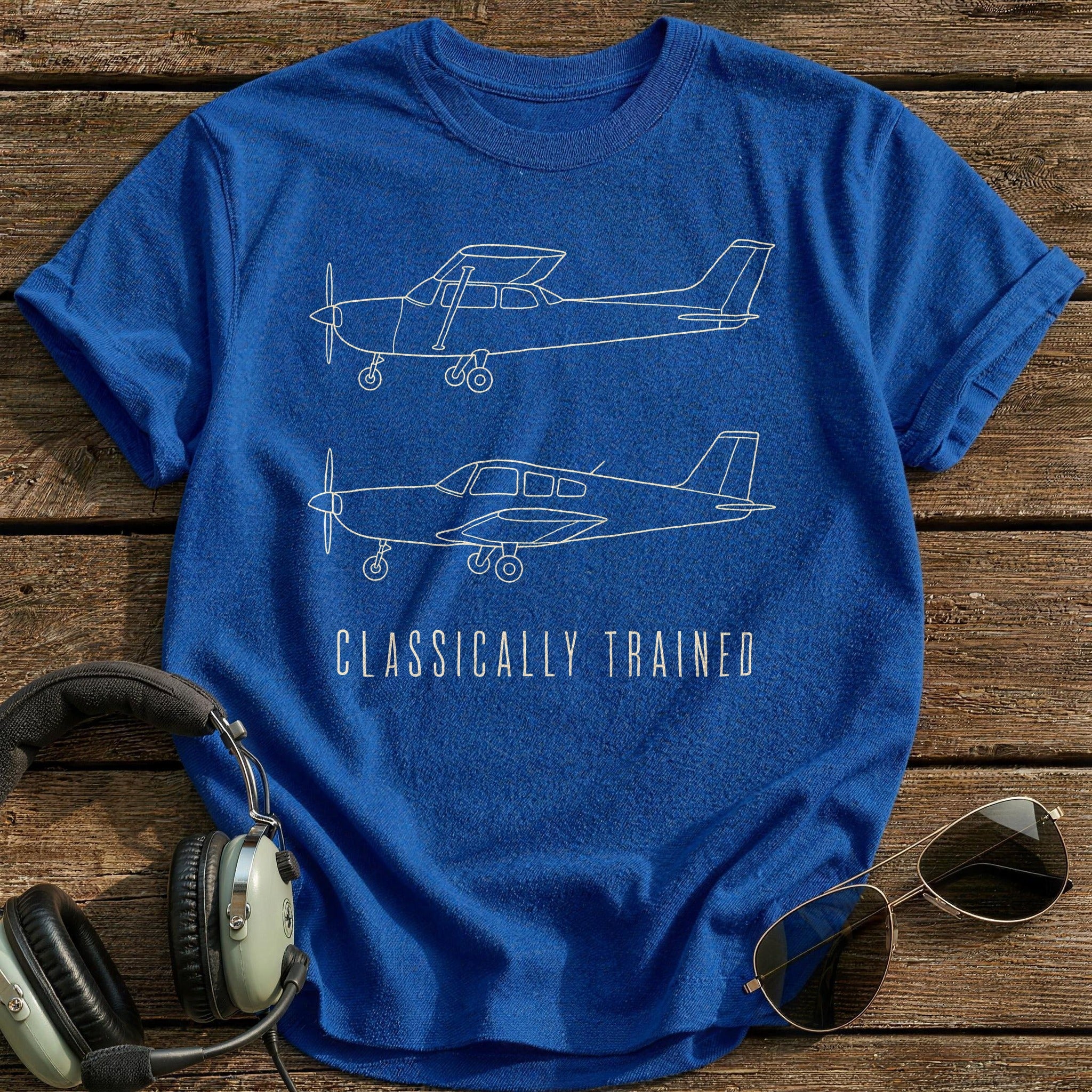 Dual Control Heritage T-Shirt - Royal