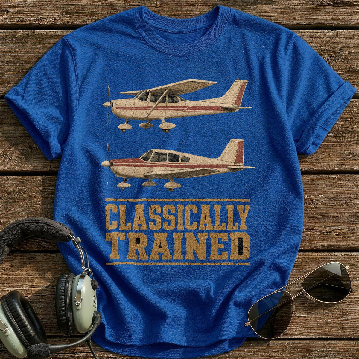 Dual Trainer Heritage Kids T-Shirt - Royal