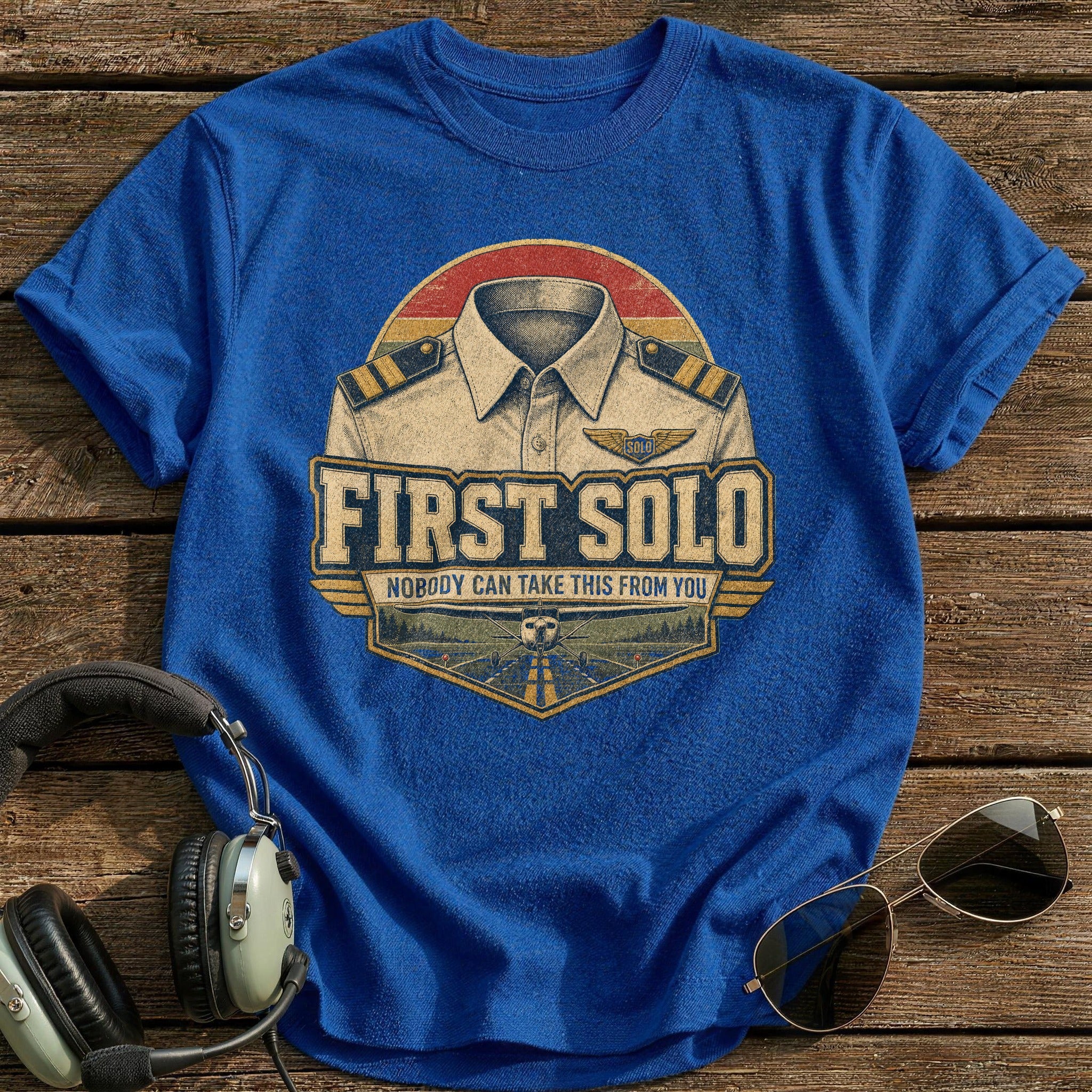 First Solo T-Shirt - Royal