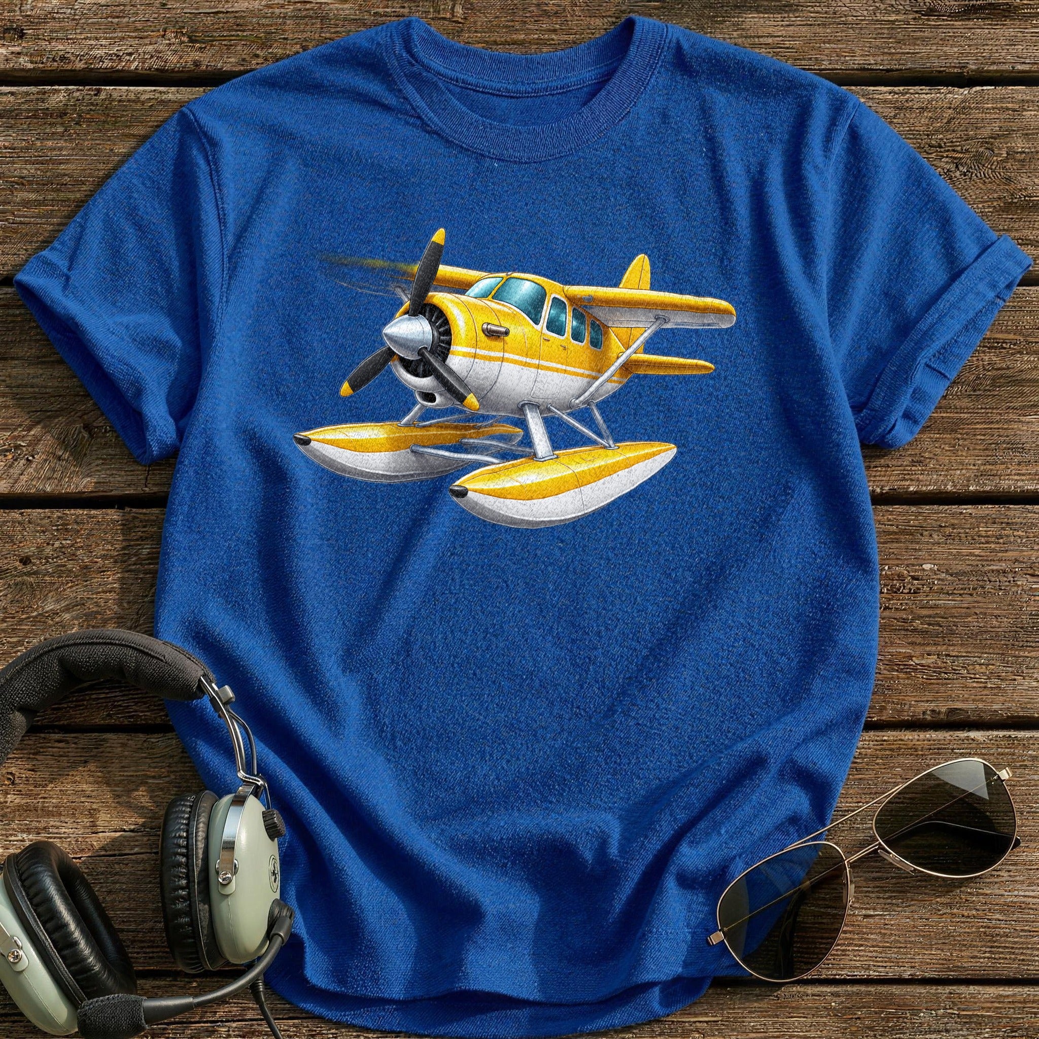 Float Plane Yellow - Royal