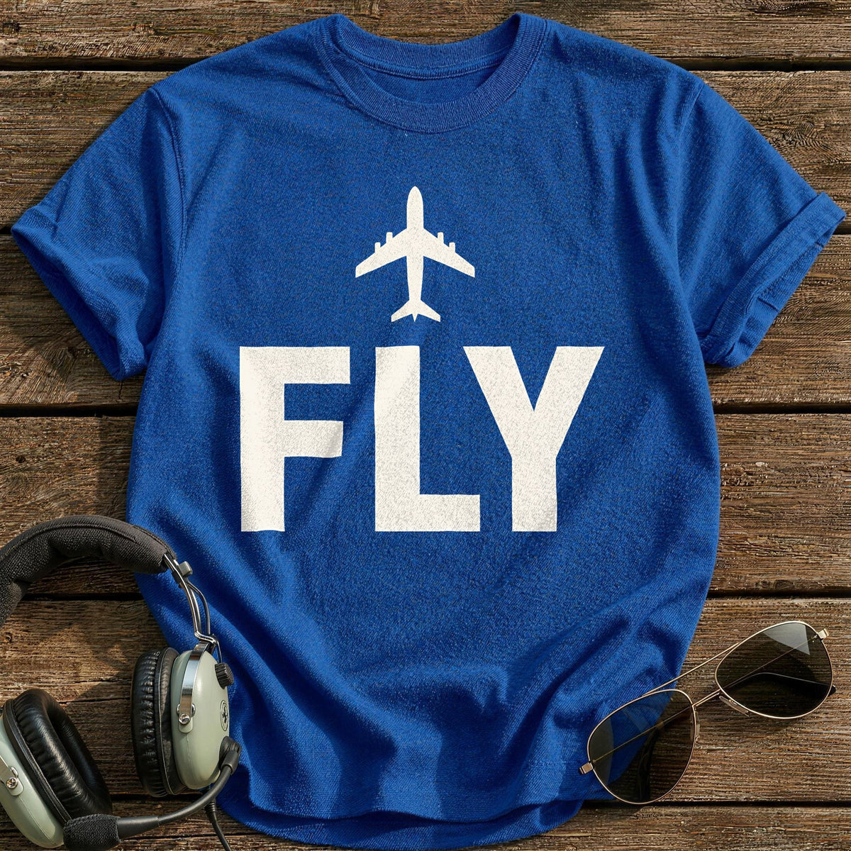 Fly Minimalist 42 T-Shirt - Royal