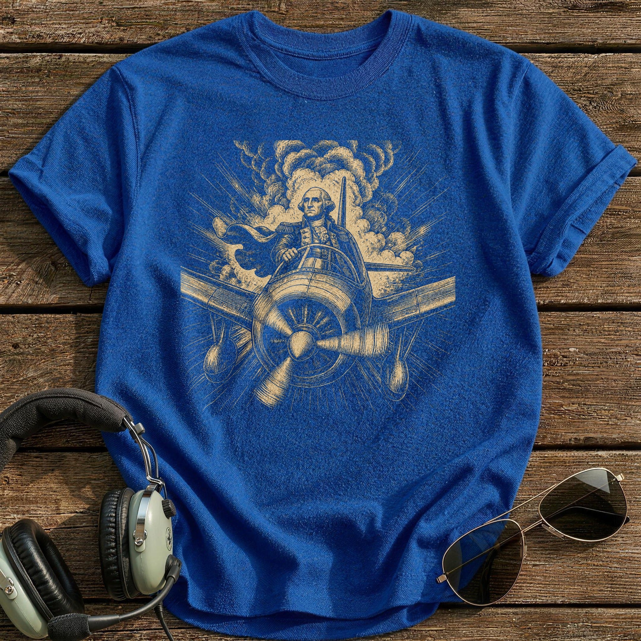 Founding Father Squadron T-Shirt - Royal