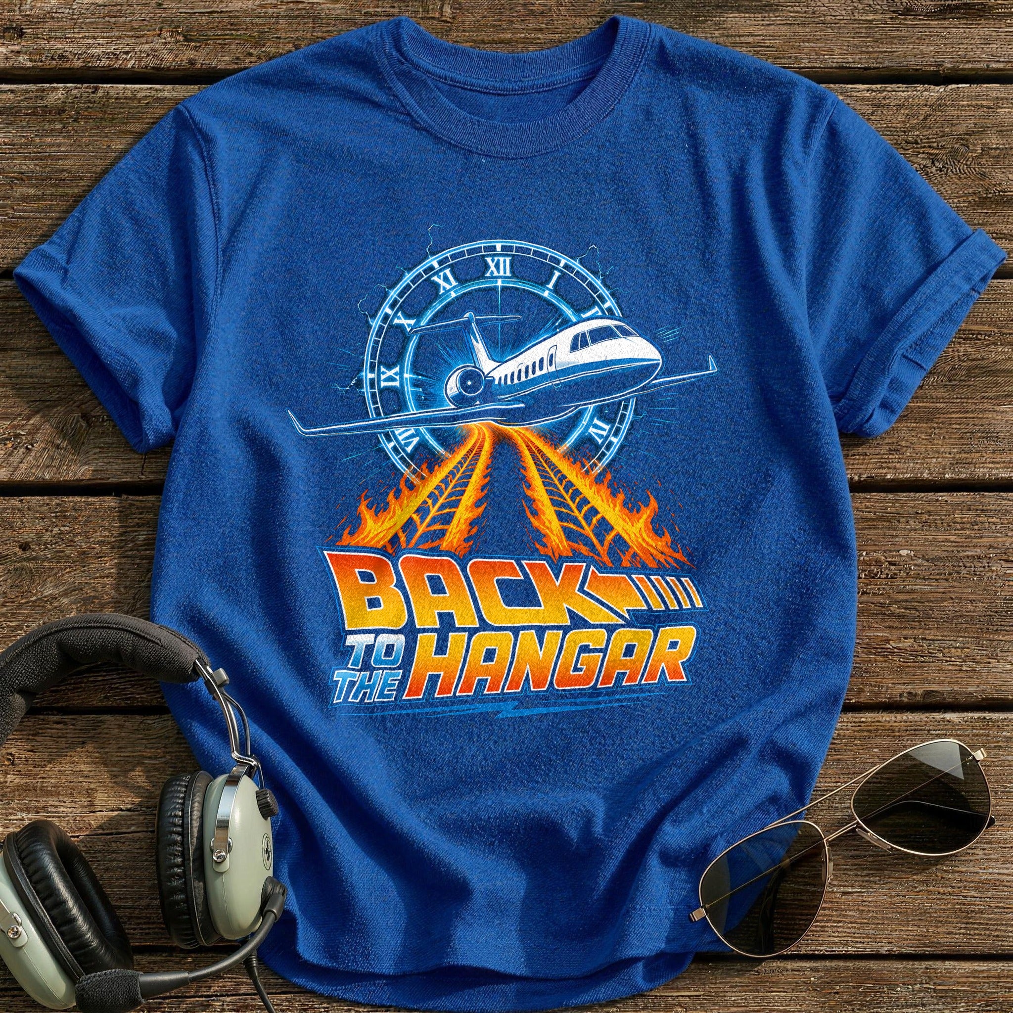 Full Throttle Hangar T-Shirt - Royal